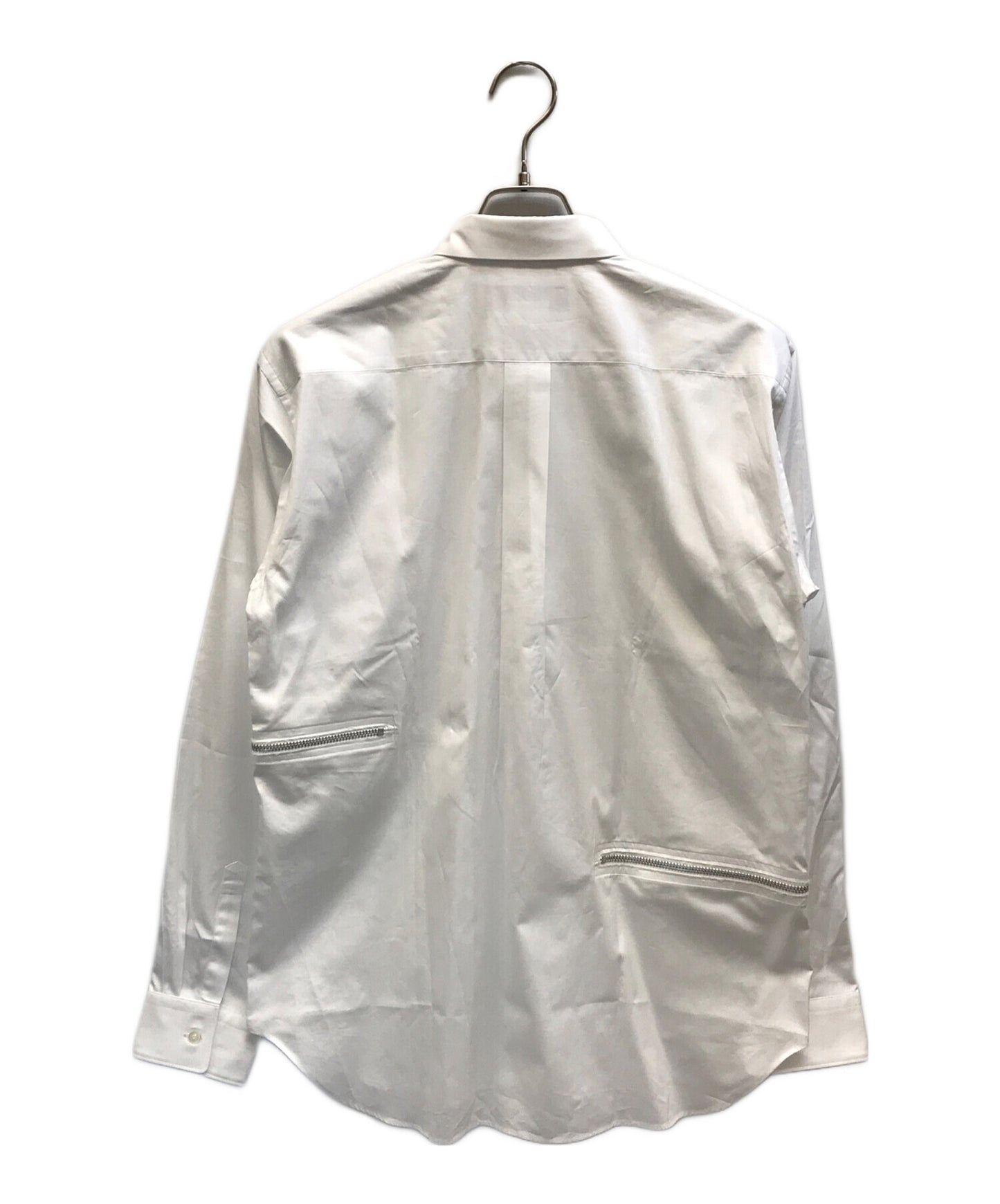 [Pre-owned] COMME des GARCONS HOMME DEUX Zip design long sleeve shirt DO-B027