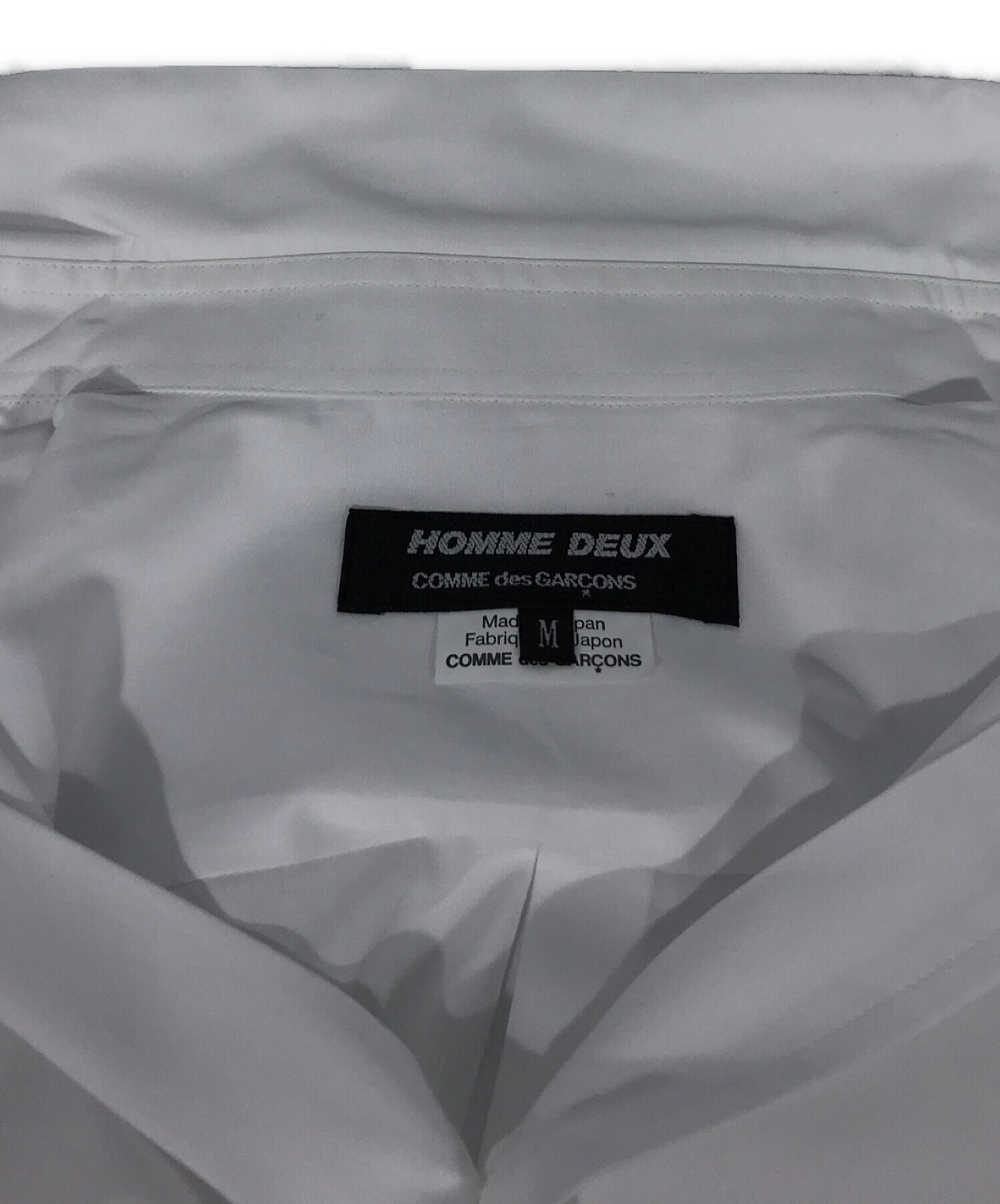 [Pre-owned] COMME des GARCONS HOMME DEUX Zip design long sleeve shirt DO-B027