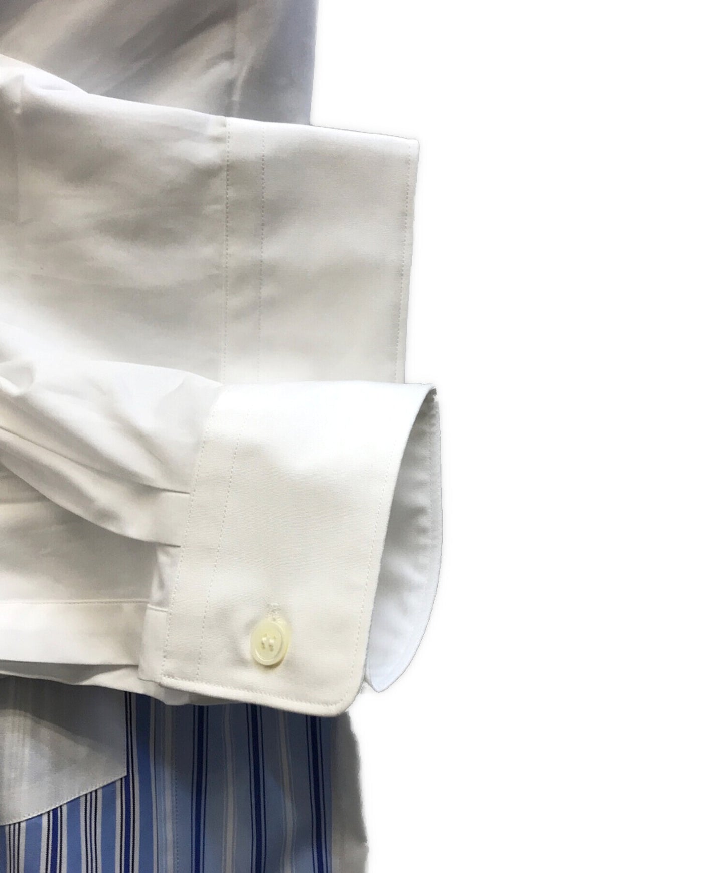 [Pre-owned] COMME des GARCONS HOMME DEUX Stripe Switched Long-Sleeved Shirt DO-B028