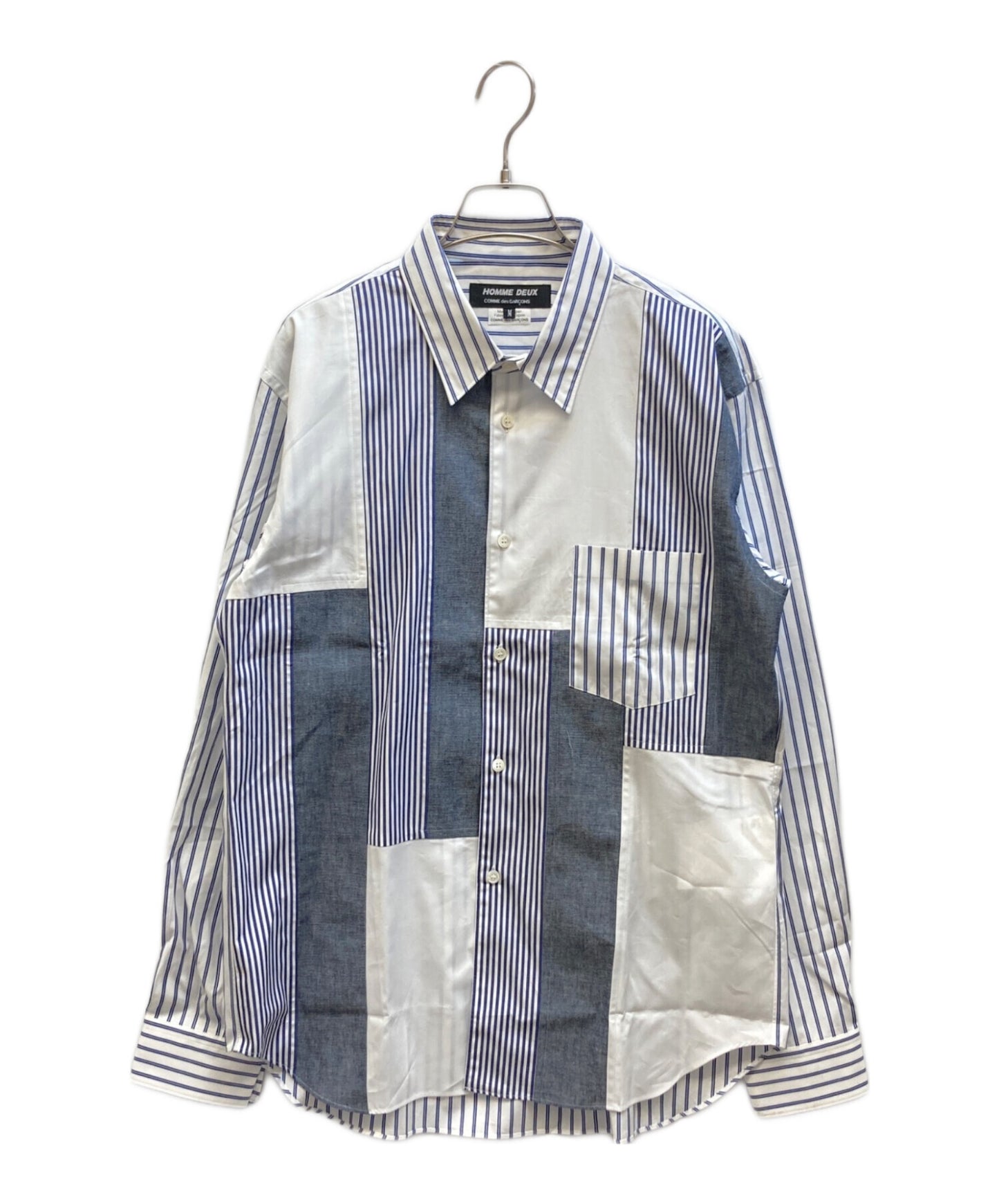 [Pre-owned] COMME des GARCONS HOMME DEUX patchwork shirt DO-B029