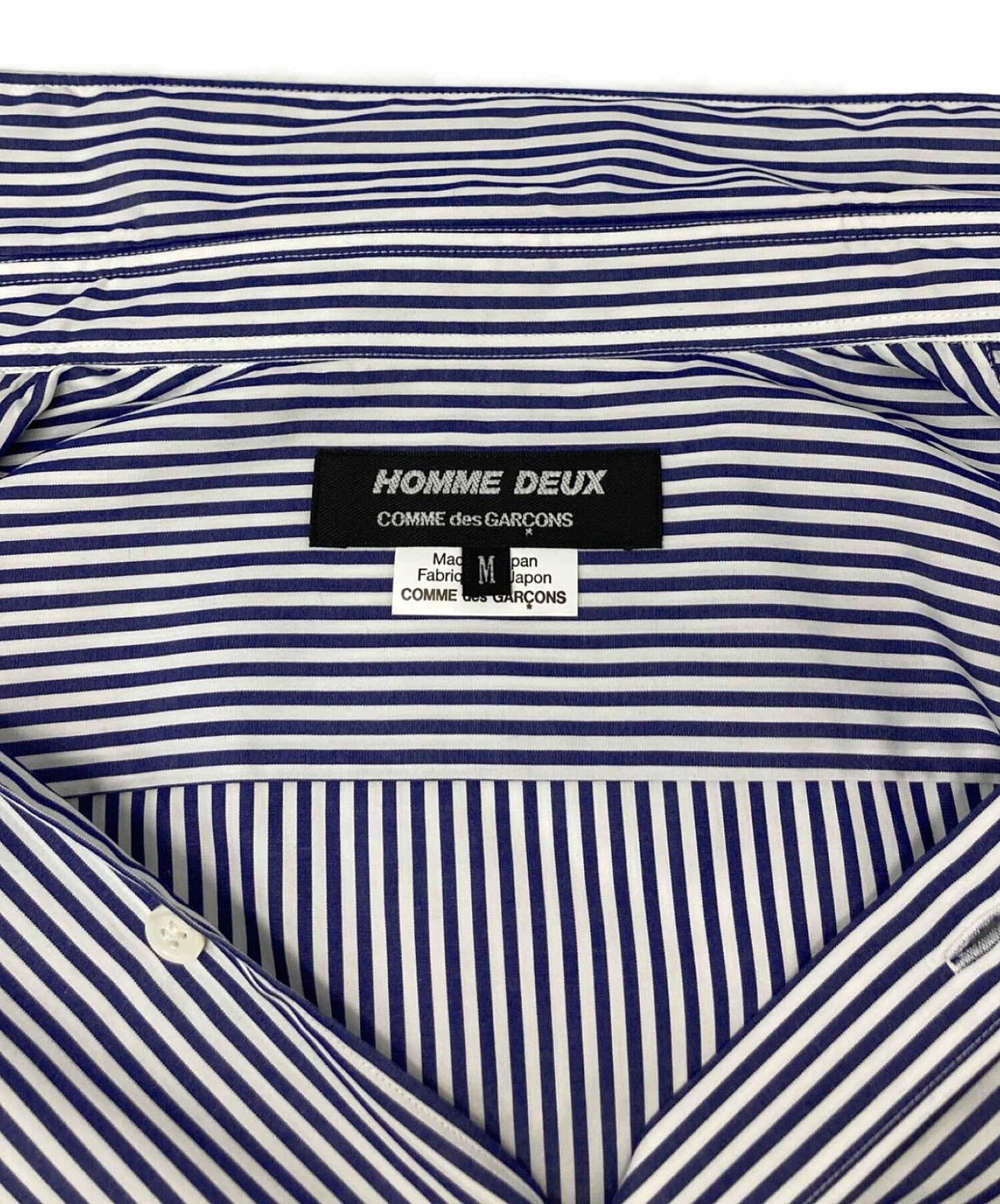 [Pre-owned] COMME des GARCONS HOMME DEUX striped shirt DO-B031