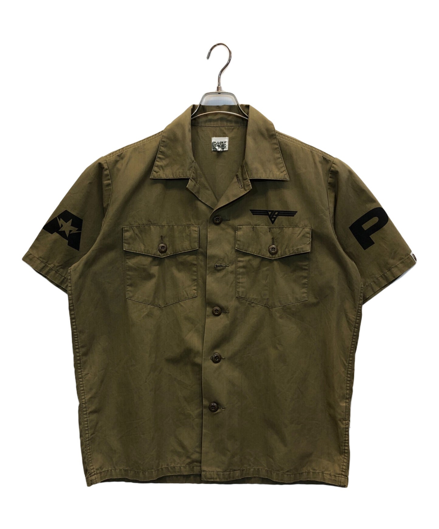 [Pre-owned] A BATHING APE open-collared shirt