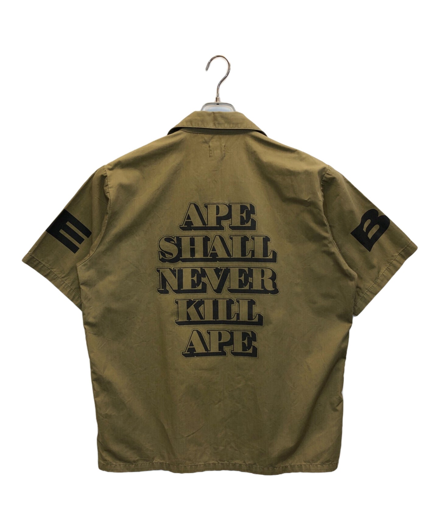 [Pre-owned] A BATHING APE open-collared shirt