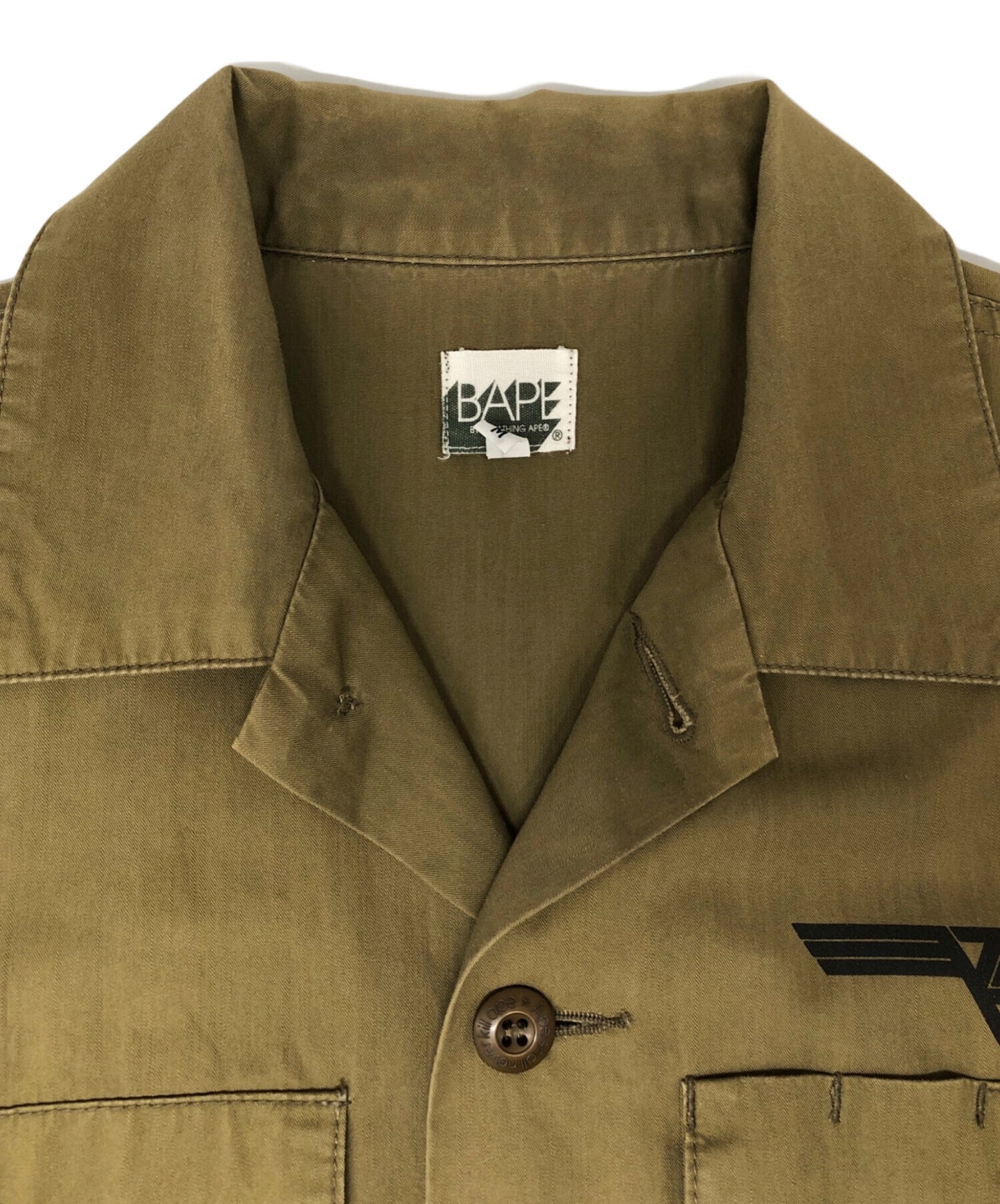 [Pre-owned] A BATHING APE open-collared shirt