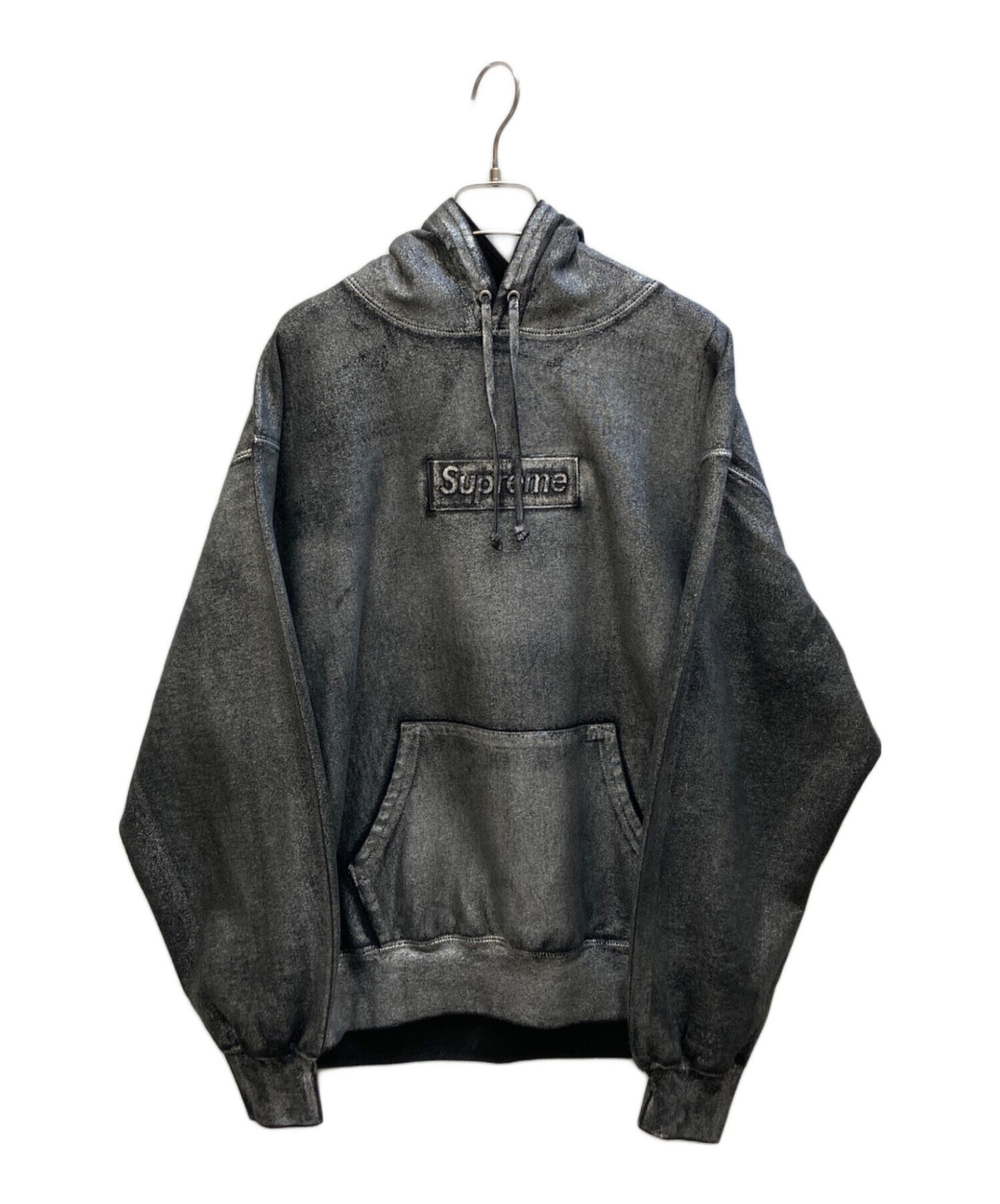 [Pre-owned] SUPREME Foil Box Logo Hooded Sweatshirt