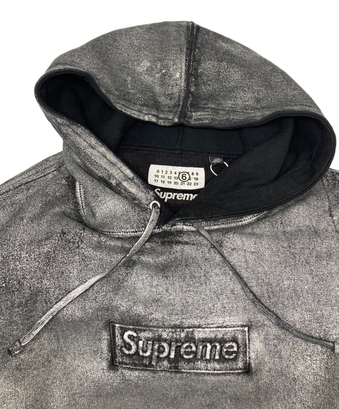 [Pre-owned] SUPREME Foil Box Logo Hooded Sweatshirt