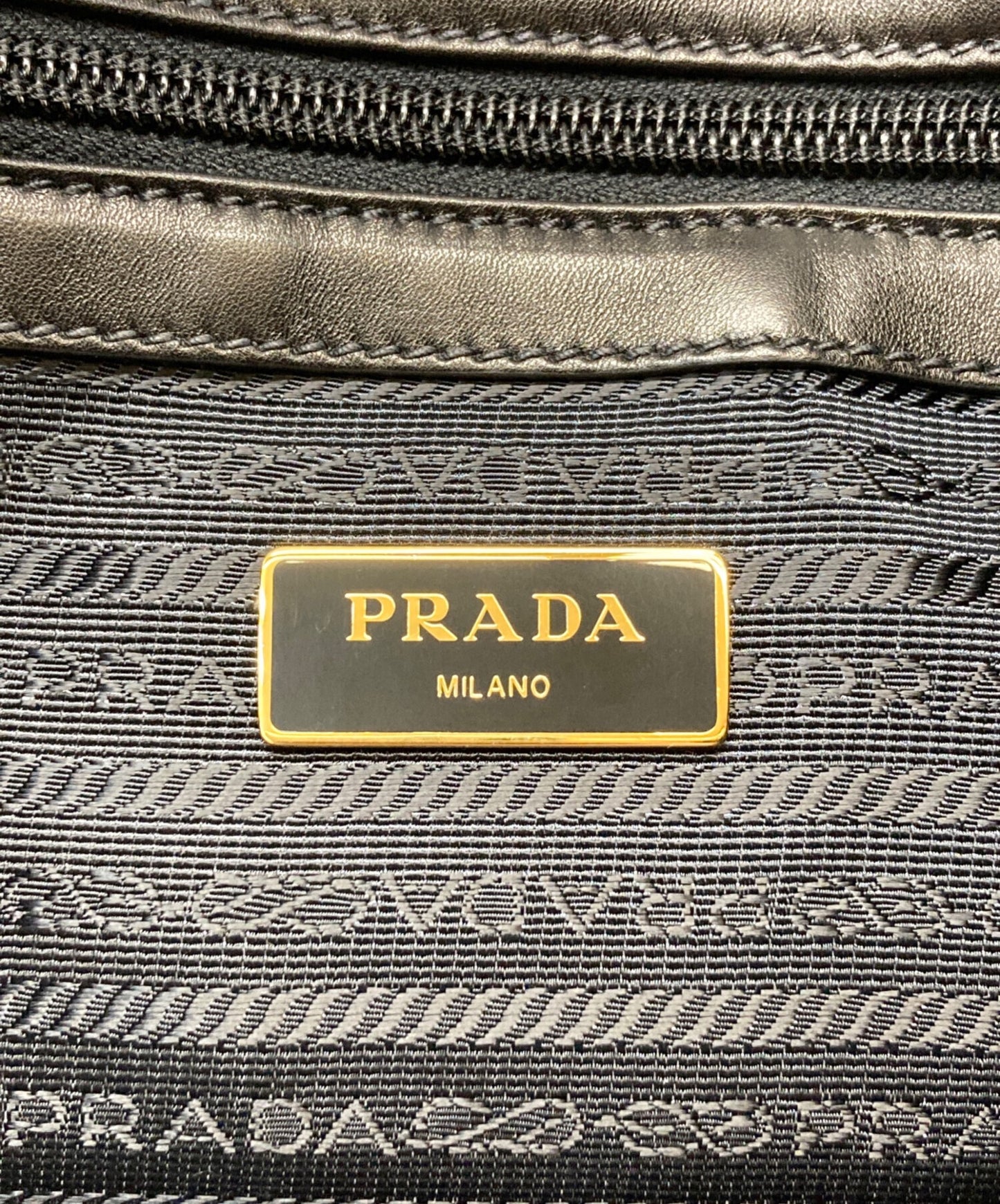 [Pre-owned] PRADA Ribbon handbags 1BG068