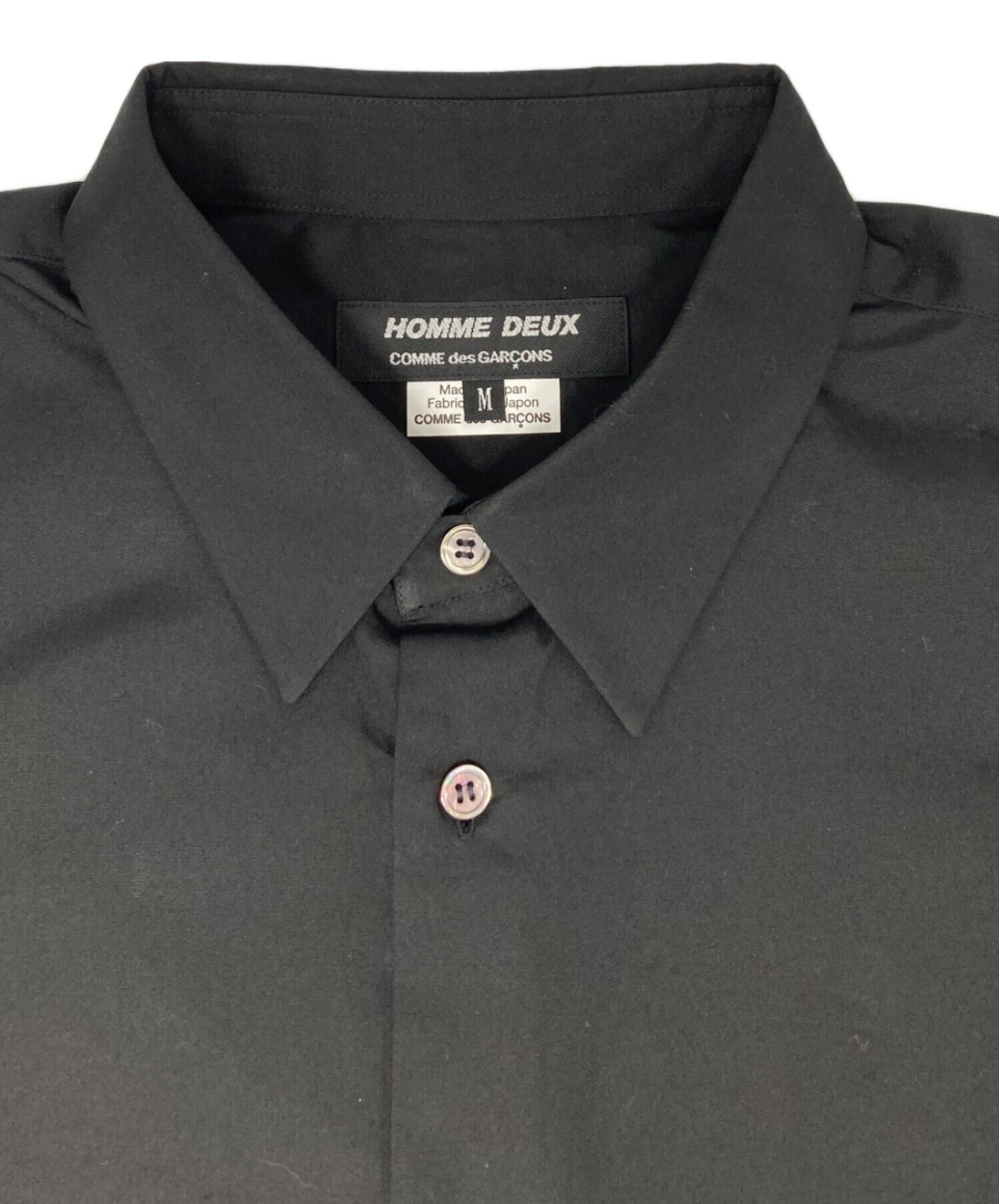 [Pre-owned] COMME des GARCONS HOMME DEUX Side zip design shirt DO-B040