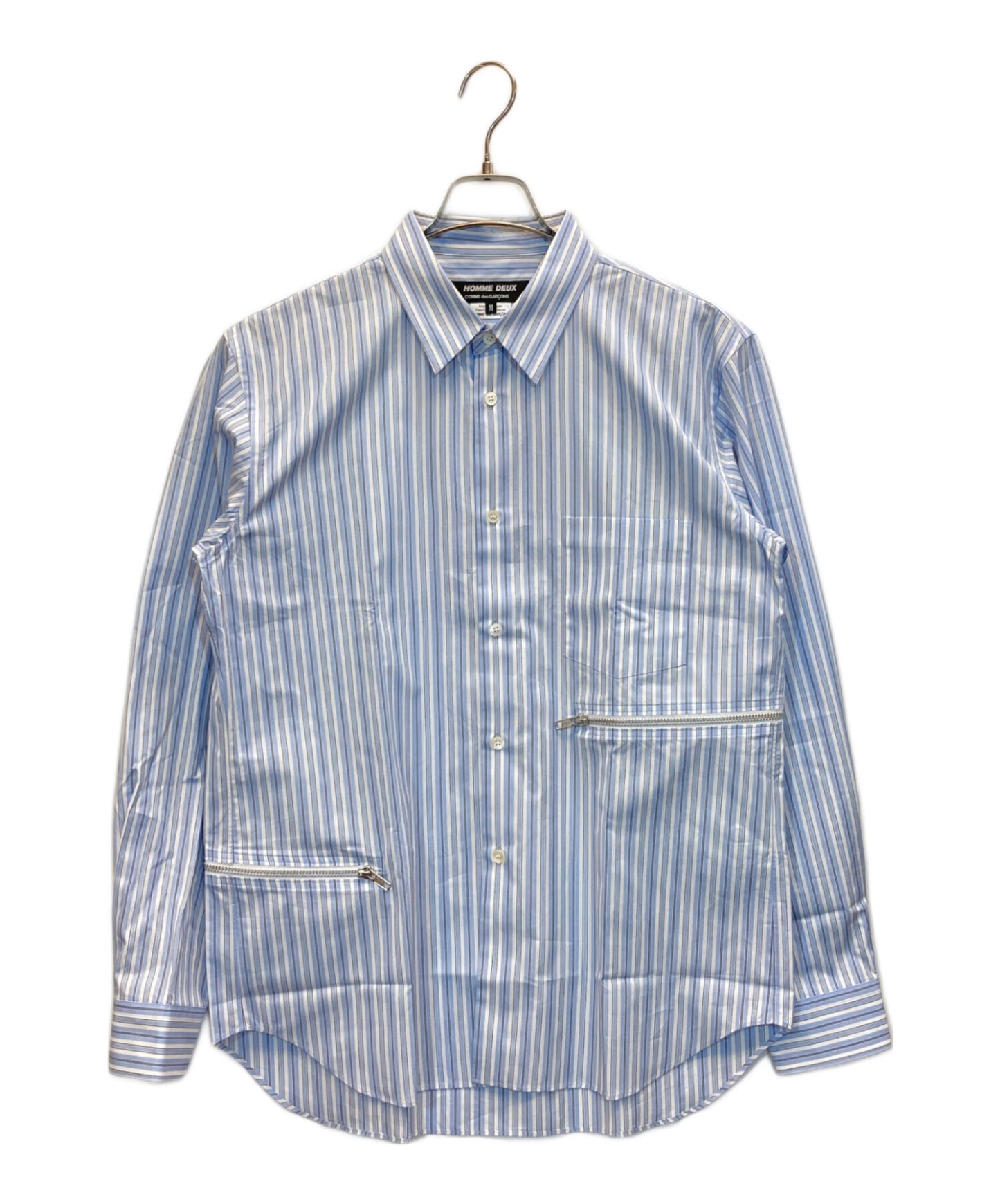 [Pre-owned] COMME des GARCONS HOMME DEUX Cotton broadcloth striped shirt DO-B034