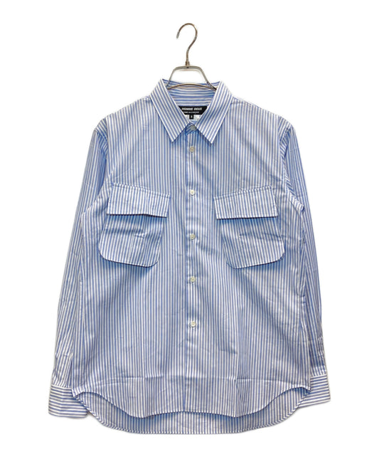 [Pre-owned] COMME des GARCONS HOMME DEUX Big pocket stripe shirt DO-B035