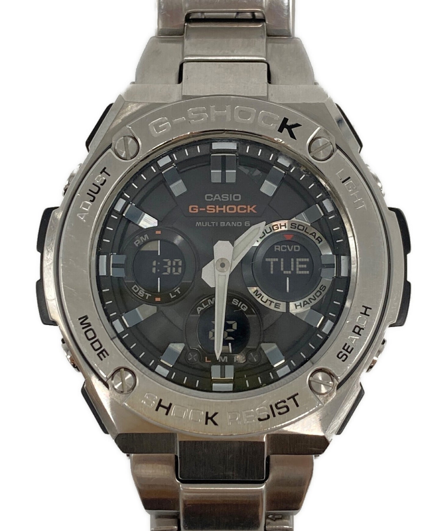 [Pre-owned] CASIO G-SHOCK G-STEEL GST-W1100