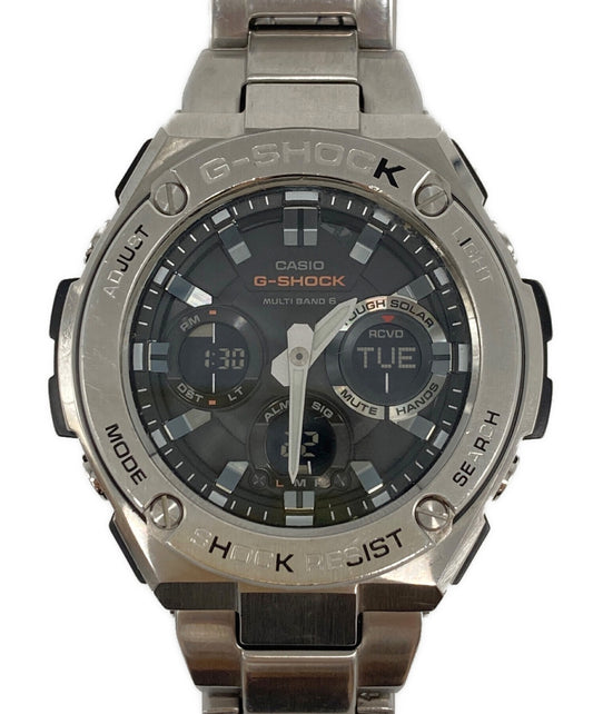 [Pre-owned] CASIO G-SHOCK G-STEEL GST-W1100
