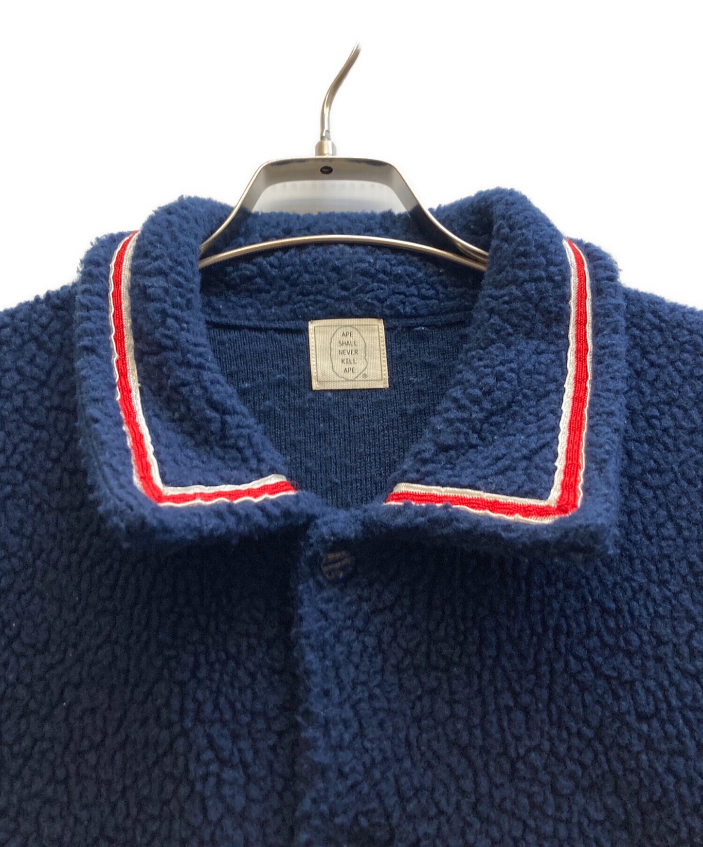 [Pre-owned] A BATHING APE 90's short sleeve fleece shirt