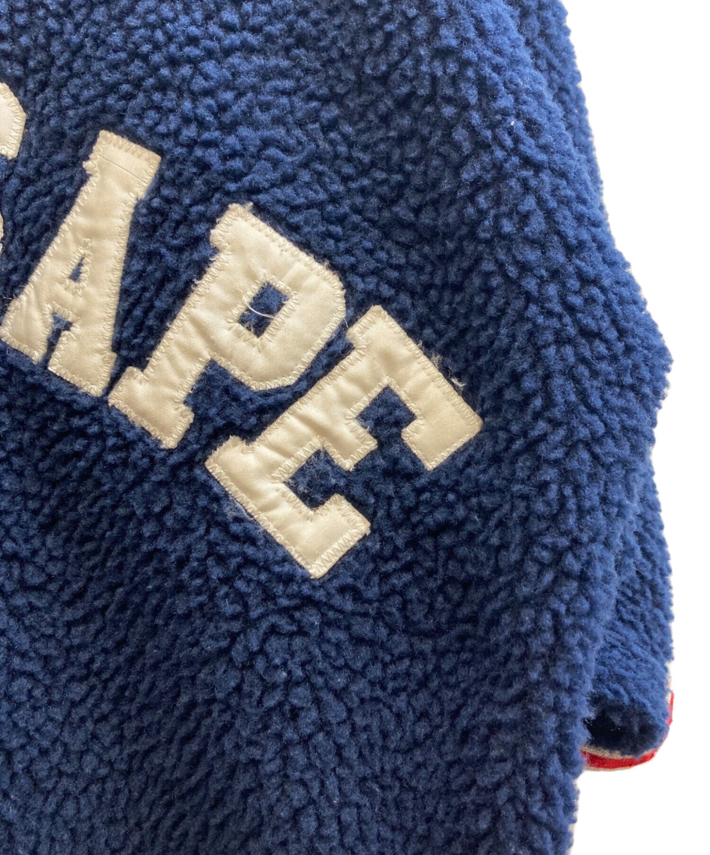[Pre-owned] A BATHING APE 90's short sleeve fleece shirt