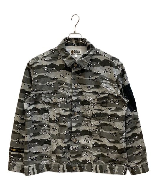 [Pre-owned] A BATHING APE Camouflage Ripstop Jacket 001jlh301004x