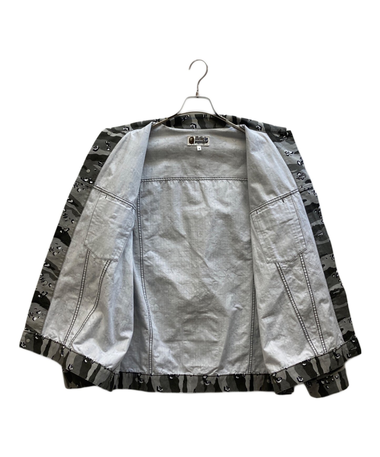 [Pre-owned] A BATHING APE Camouflage Ripstop Jacket 001jlh301004x