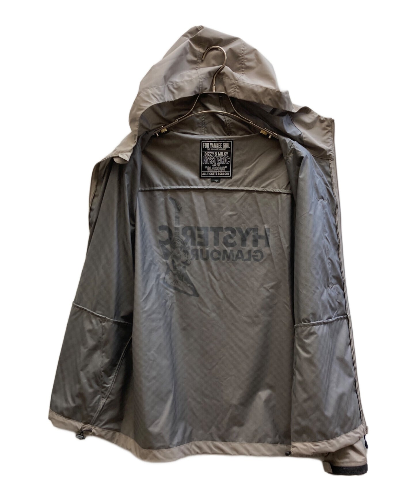 [Pre-owned] Hysteric Glamour GUITAR GIRL Packable Hooded Blouson 02231AB02