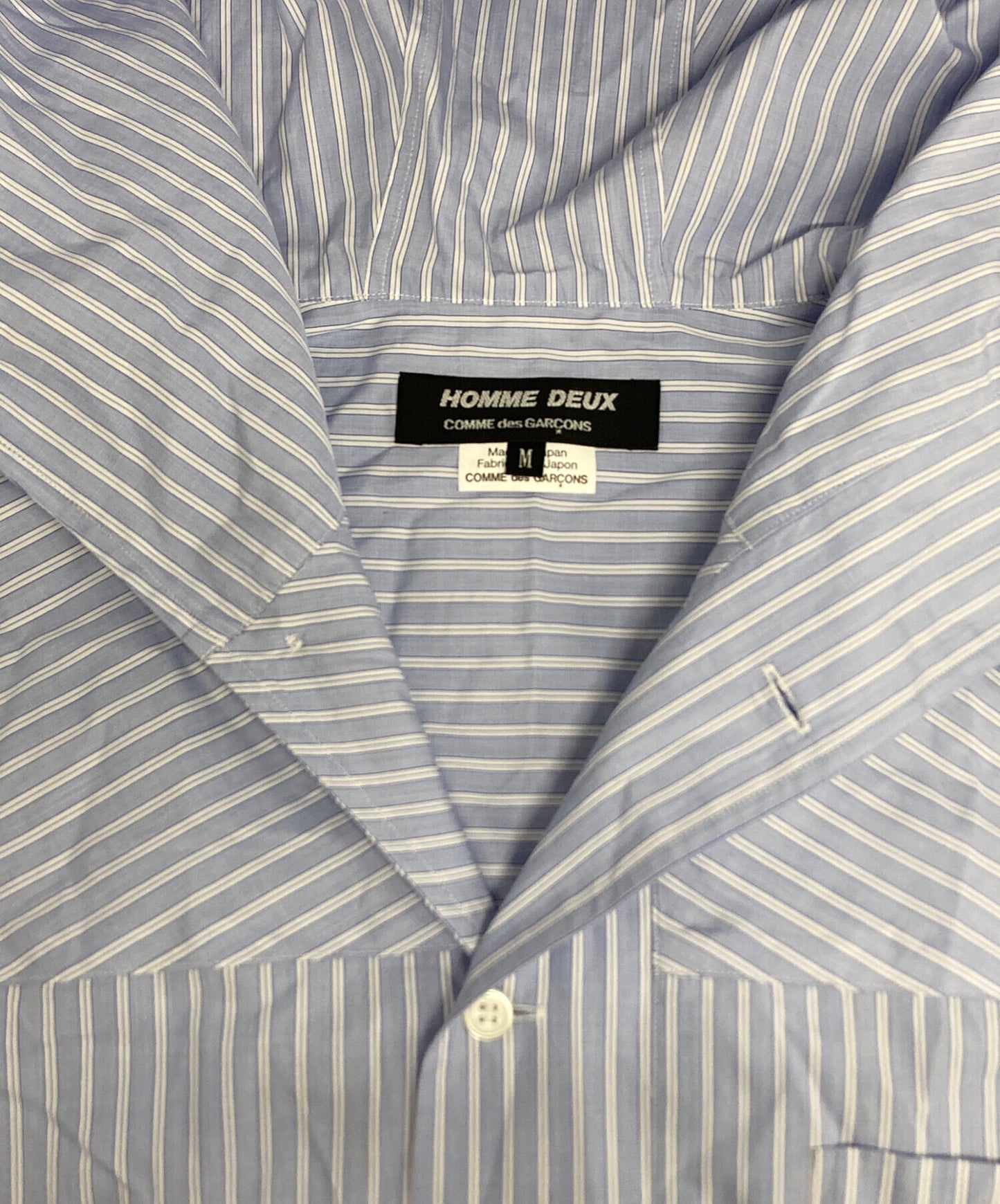 [Pre-owned] COMME des GARCONS HOMME DEUX cotton broadcloth stripe DP-B036