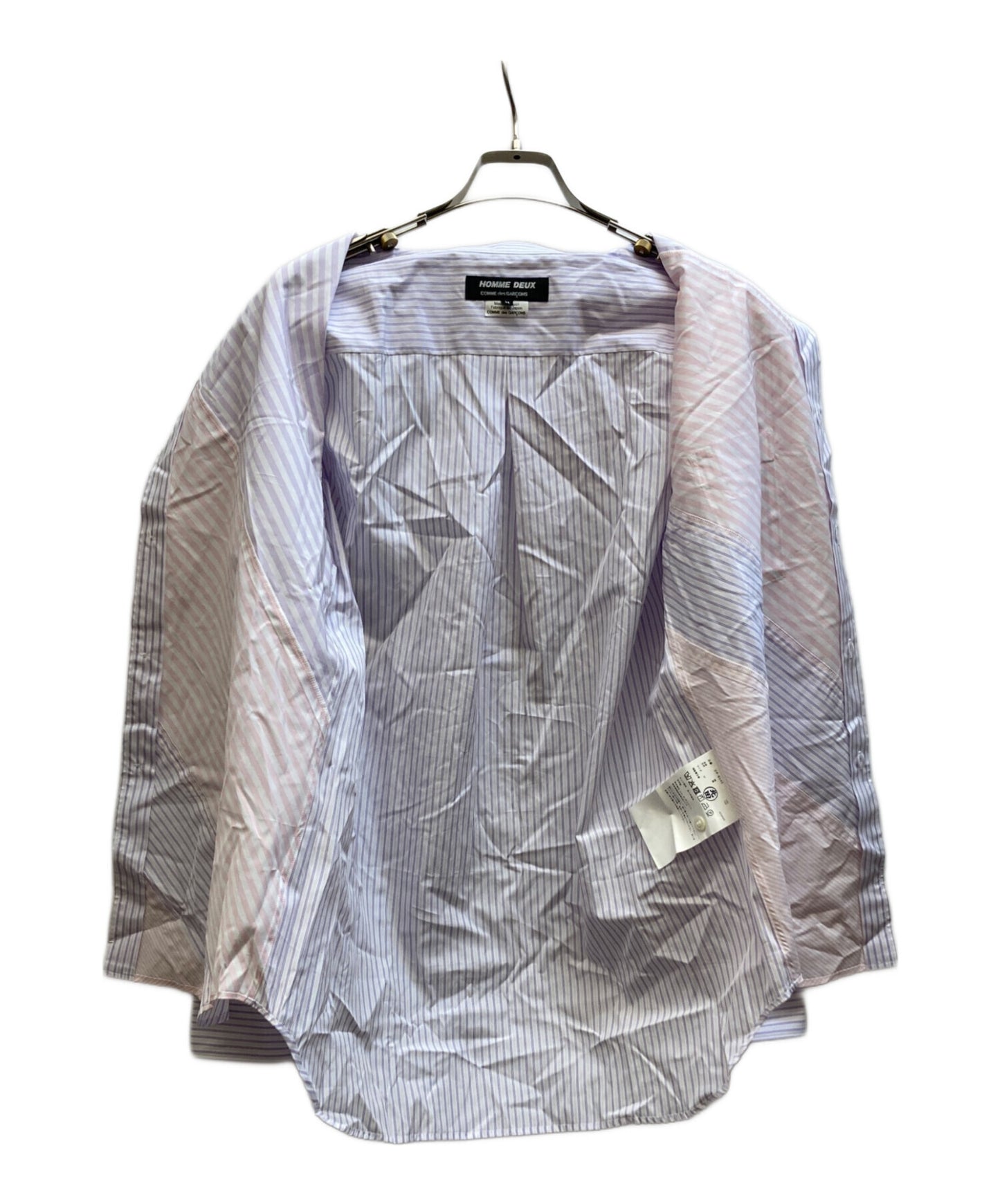 [Pre-owned] COMME des GARCONS HOMME DEUX striped shirt DP-B040