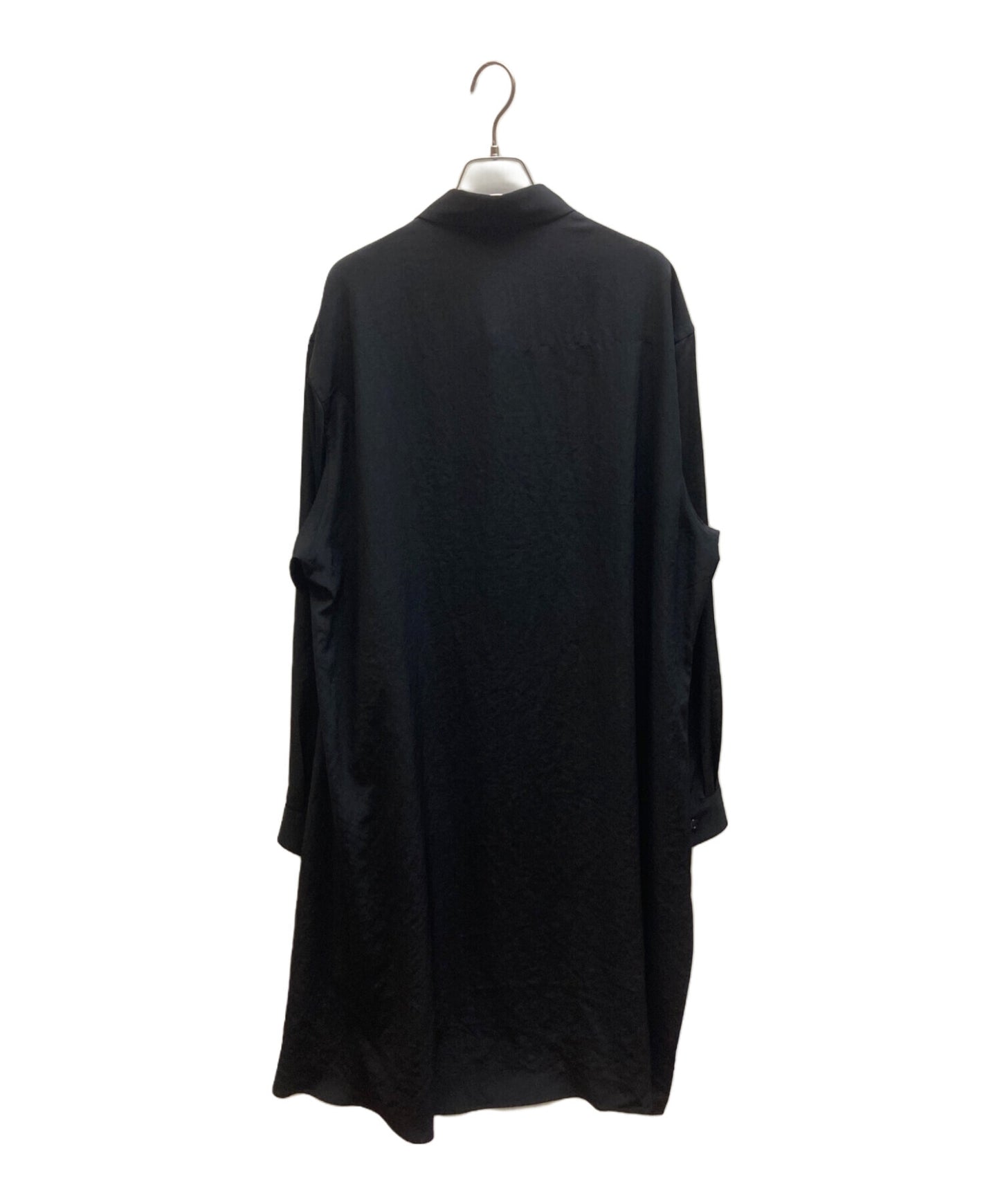 [Pre-owned] GROUND Y CREPE DE CHINE STANDARD ASYMMETRICAL FLARES SHIRT GP-B04-500