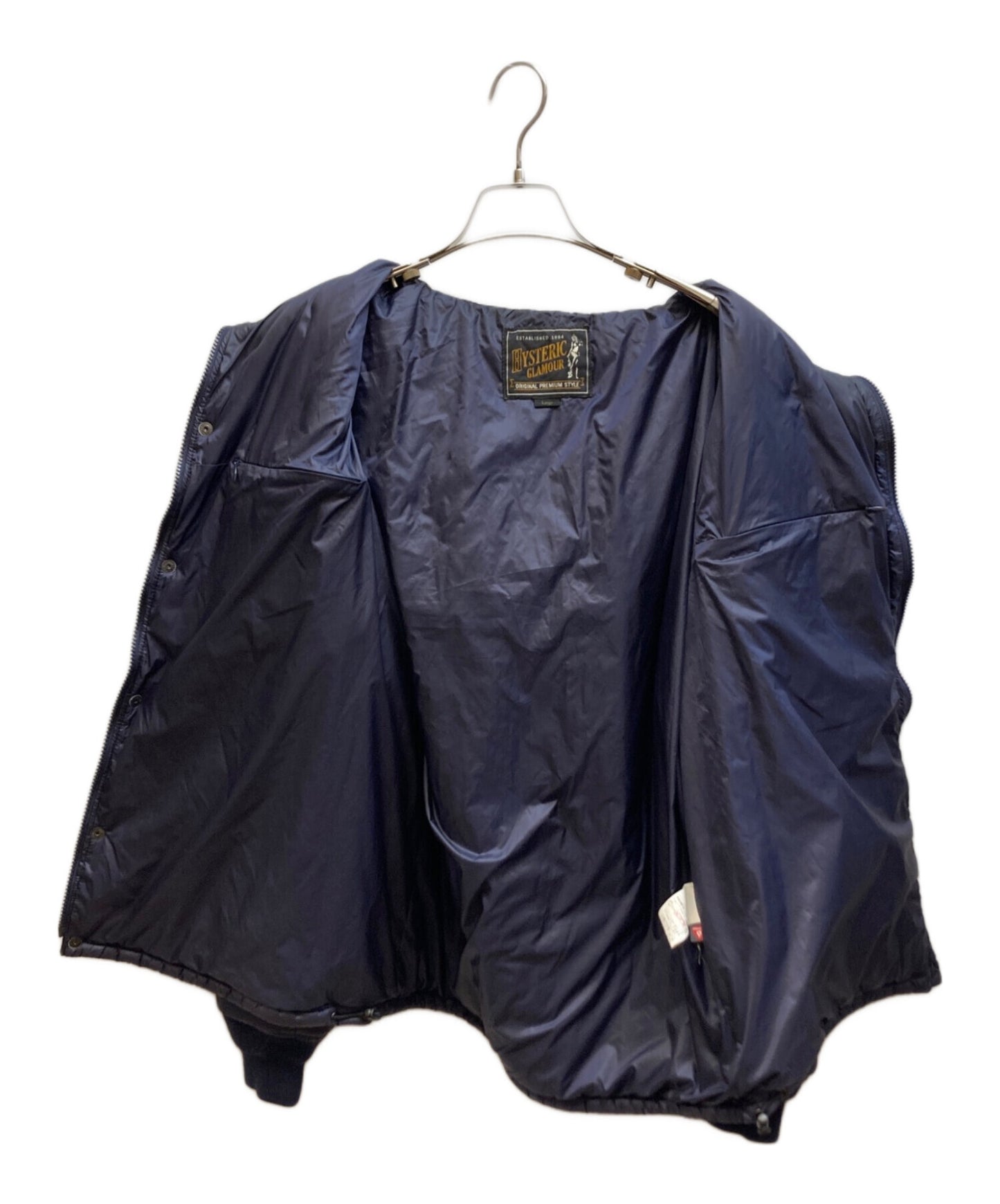 [Pre-owned] Hysteric Glamour Quilted Logo Patch Jacket / 0263AB03 0263AB03