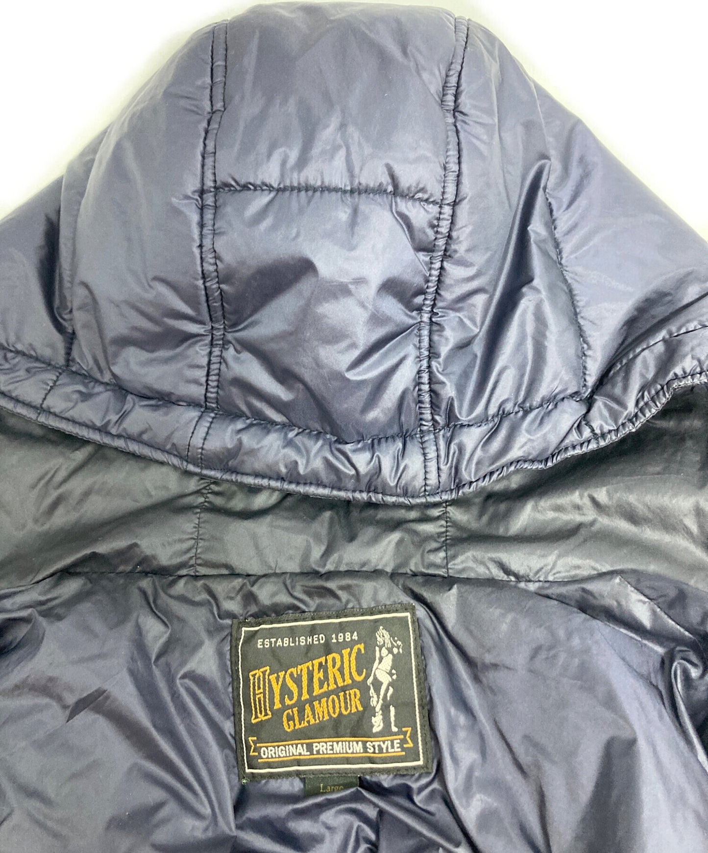 [Pre-owned] Hysteric Glamour Quilted Logo Patch Jacket / 0263AB03 0263AB03