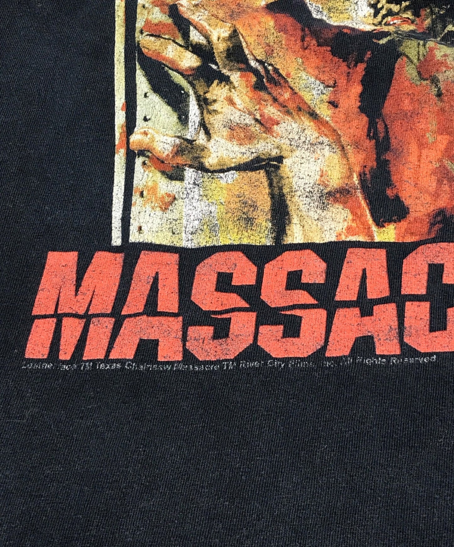 [Pre-owned] Movie T-Shirt [Vintage]00's anvil THE TEXAS CHAINSAW Movie T-Shirt