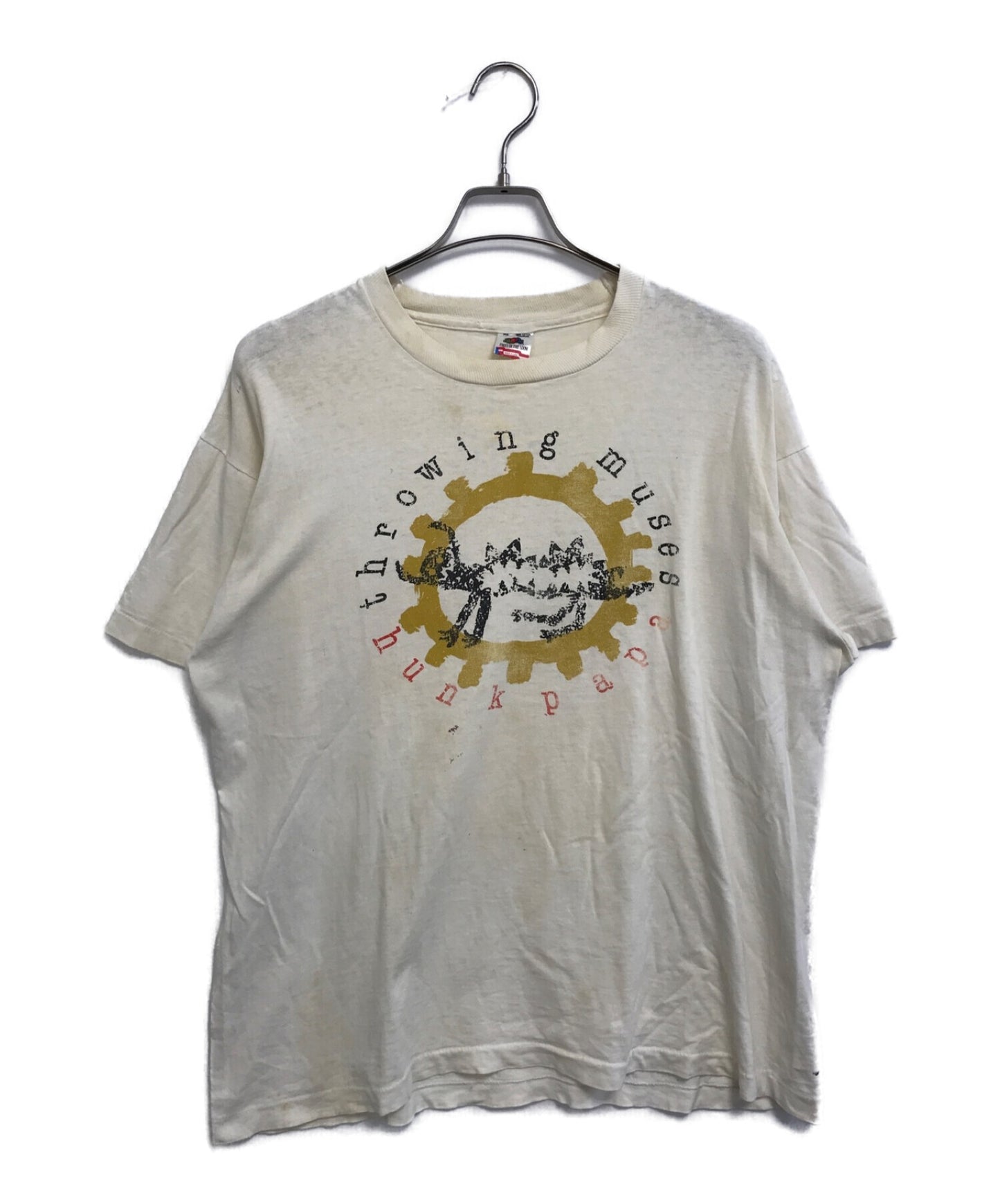 [Pre-owned] band T-shirt [Vintage]90's throwing muses band T-shirt