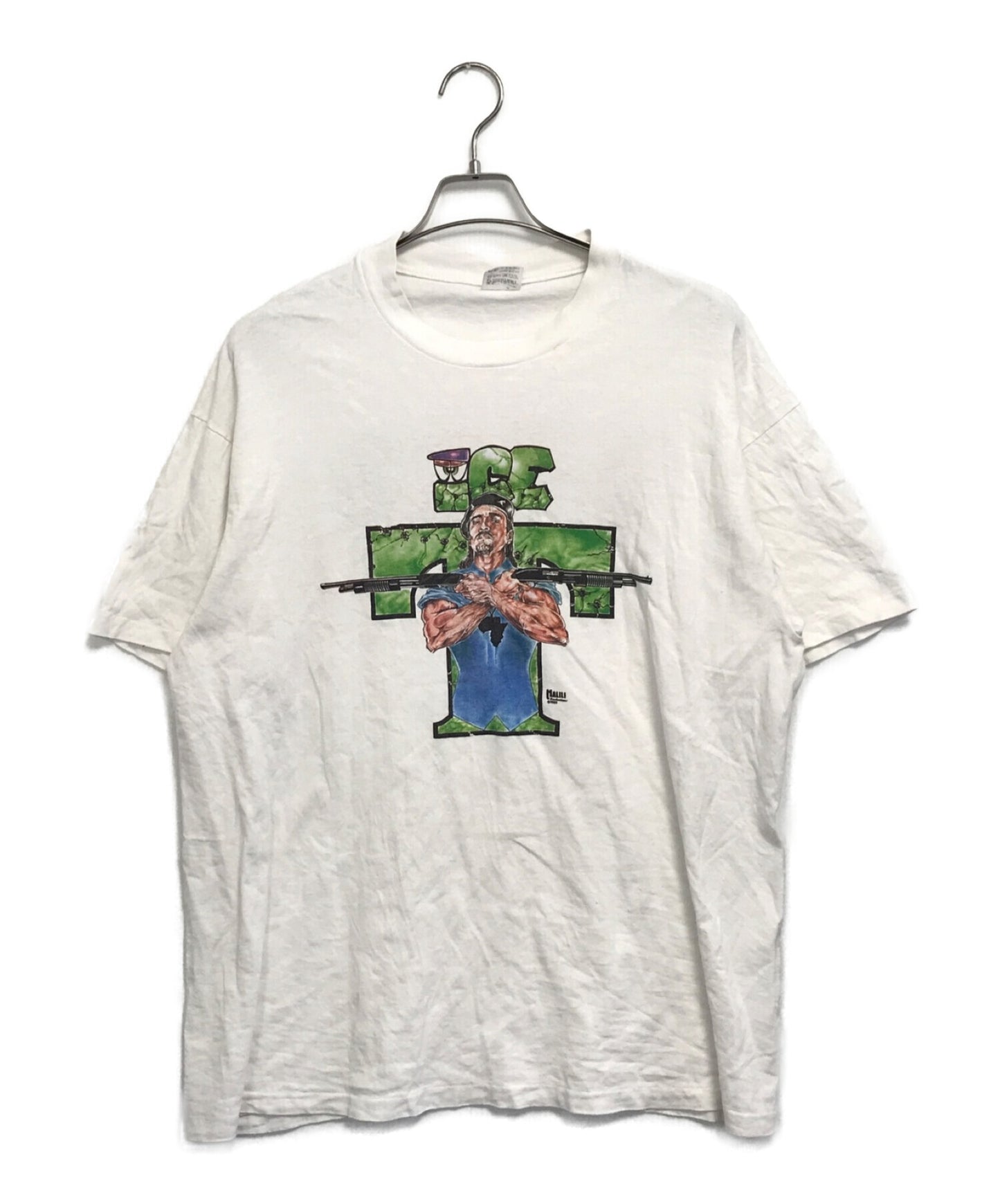 [Pre-owned] wrap T-shirt Vintage Clothing ICE-T Hip-Hop T-Shirt