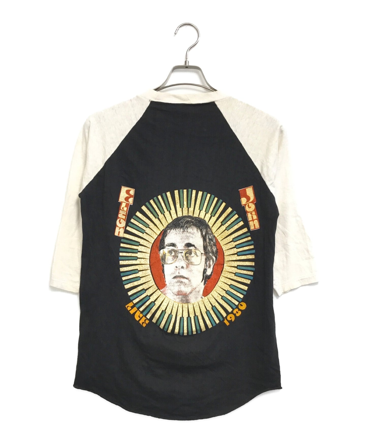 [Pre-owned] ELTON JOHN Elton john raglan T-shirt