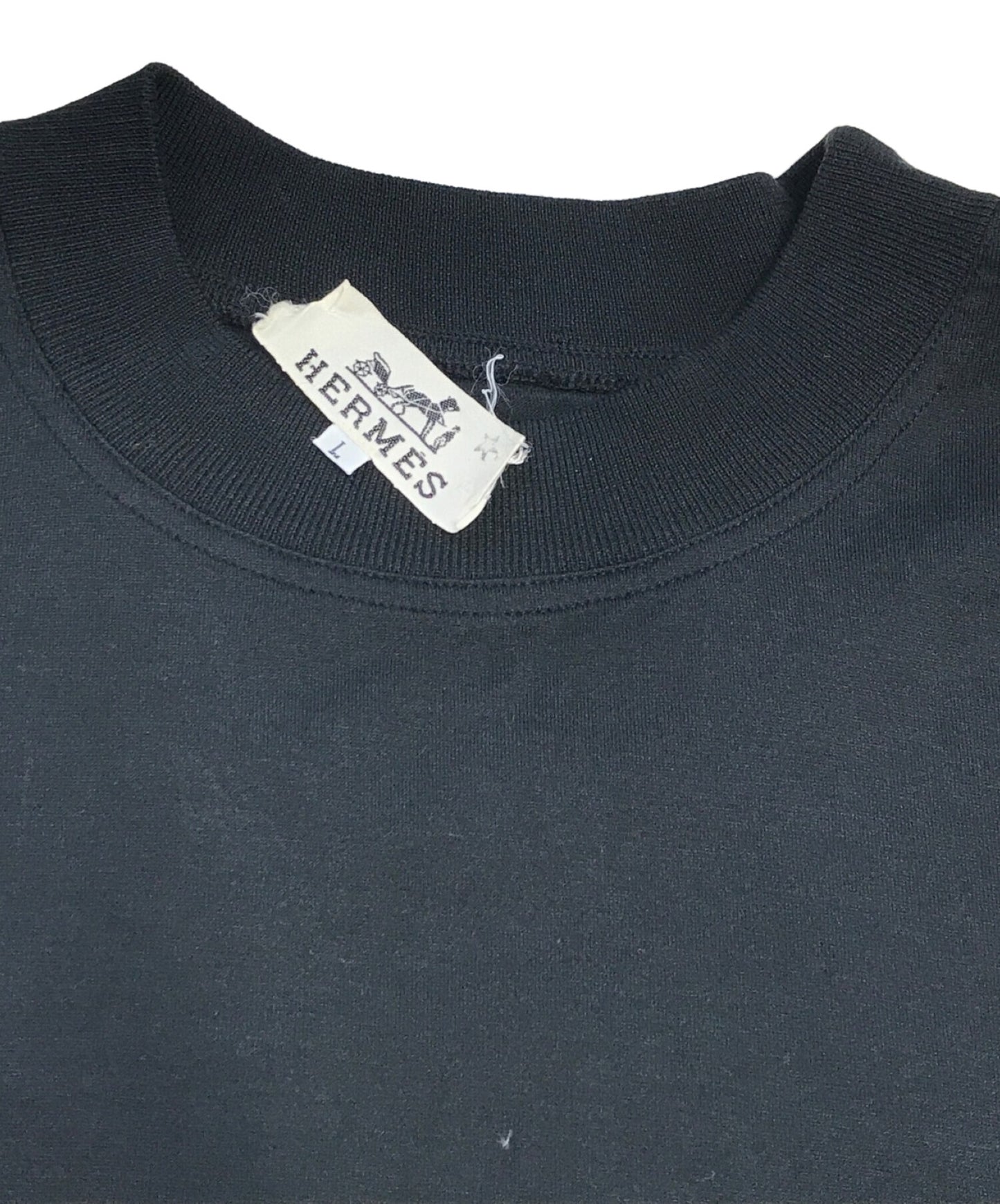 [Pre-owned] HERMES Chest Logo T-Shirt