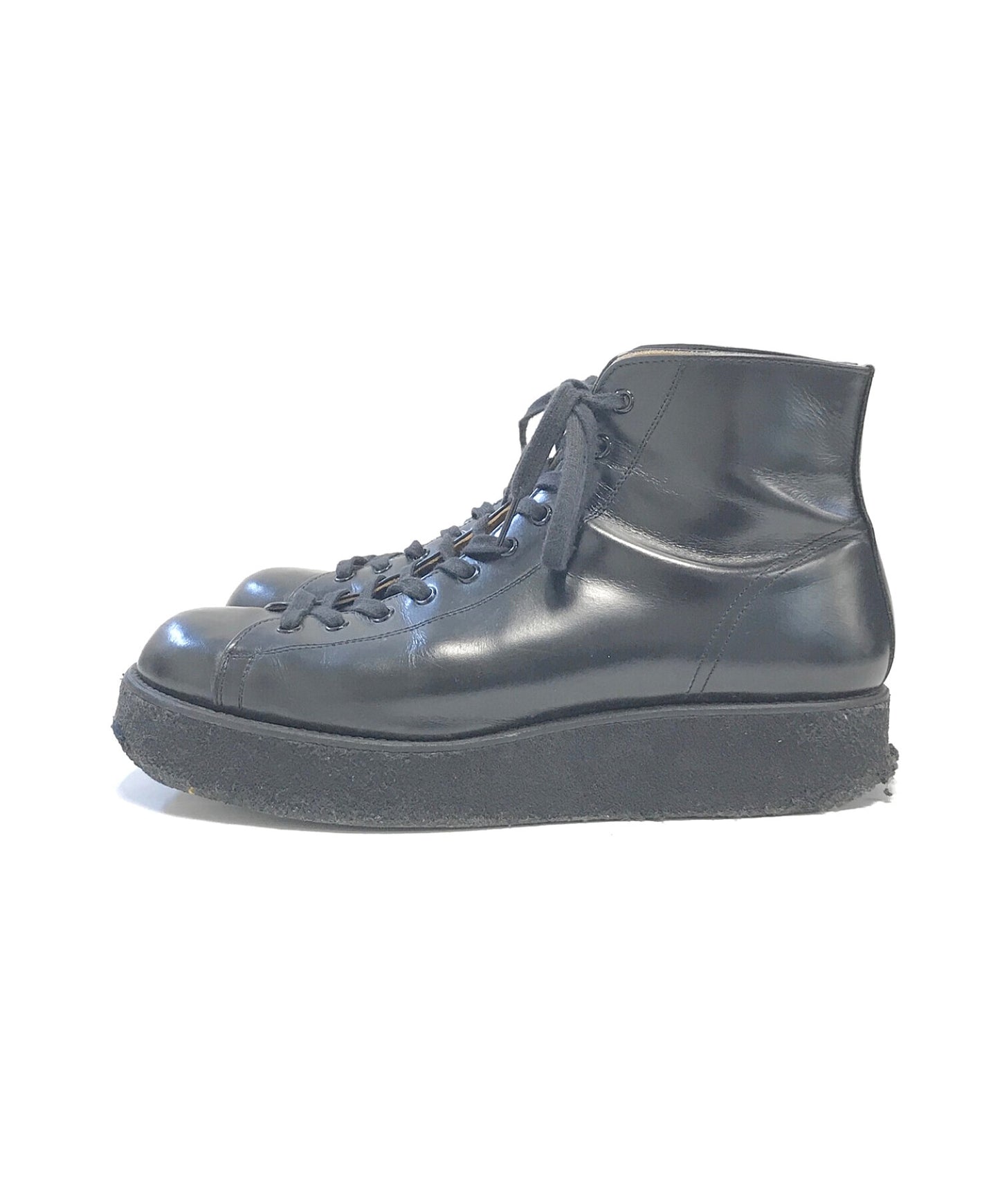 [Pre-owned] YOHJI YAMAMOTO demi-boots HN-E53-764-174