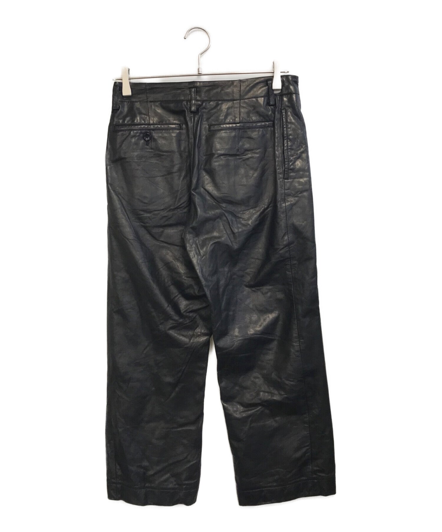 [Pre-owned] tricot COMME des GARCONS leather pants