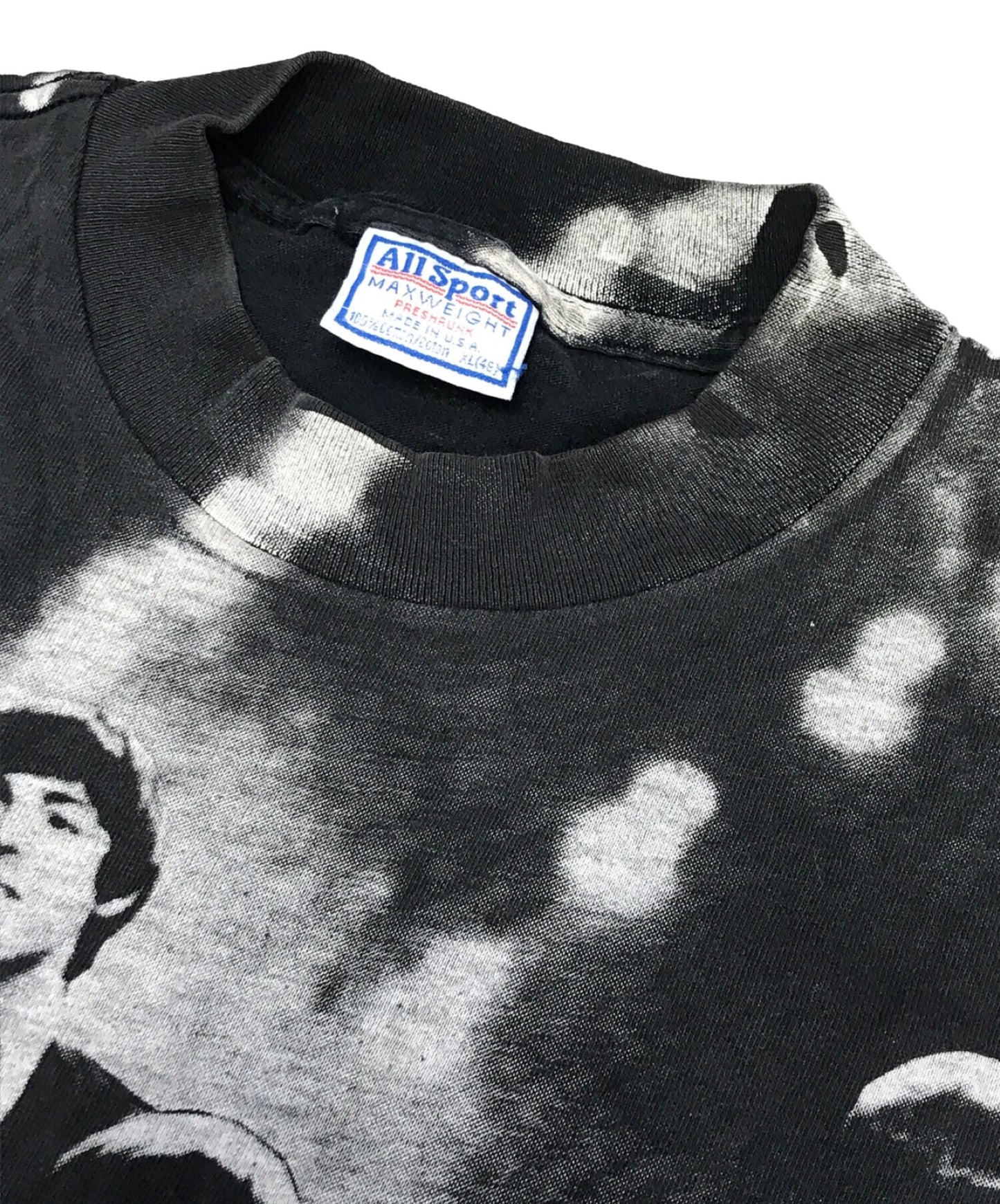 [Pre-owned] band T-shirt 90s ALL SPORT BEATLES overprint t-shirt