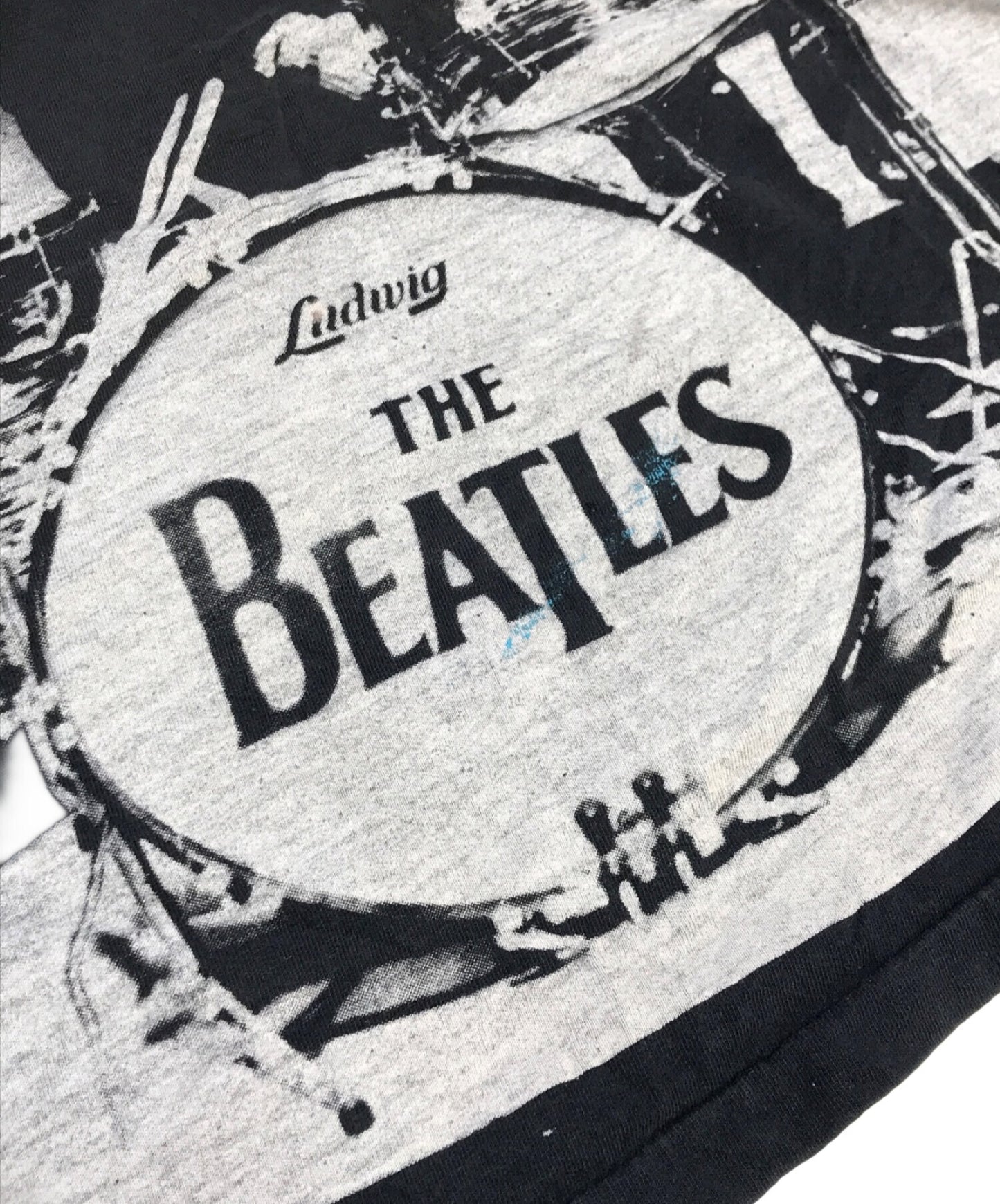 [Pre-owned] band T-shirt 90s ALL SPORT BEATLES overprint t-shirt