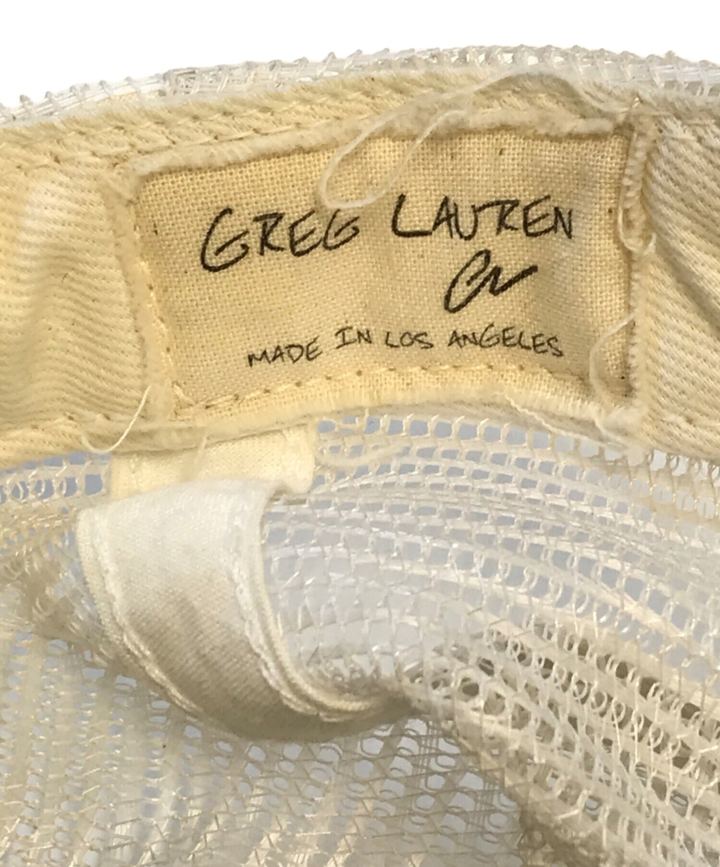 [Pre-owned] GREG LAUREN cap