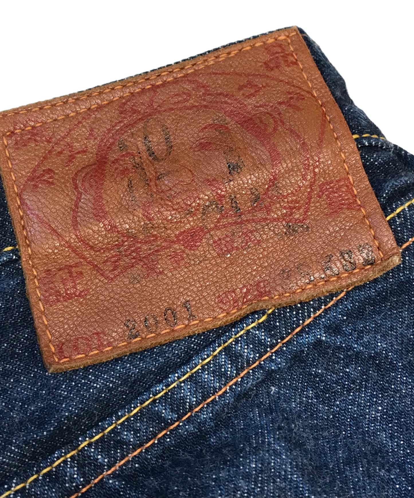 [Pre-owned] EVISU denim shorts 2001