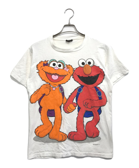 [Pre-owned] Character T-shirts 90s Sesame Street T-shirt