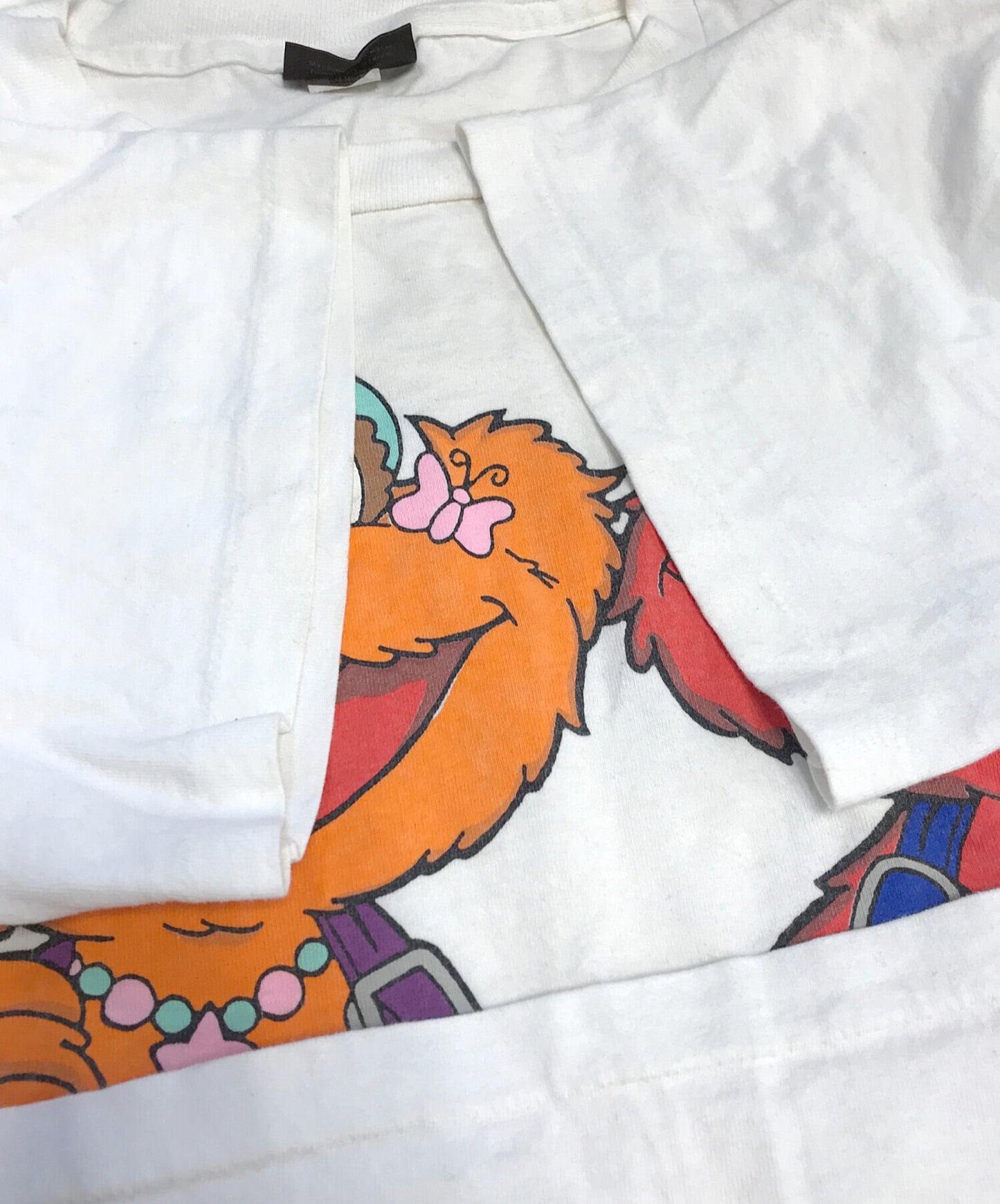 [Pre-owned] Character T-shirts 90s Sesame Street T-shirt