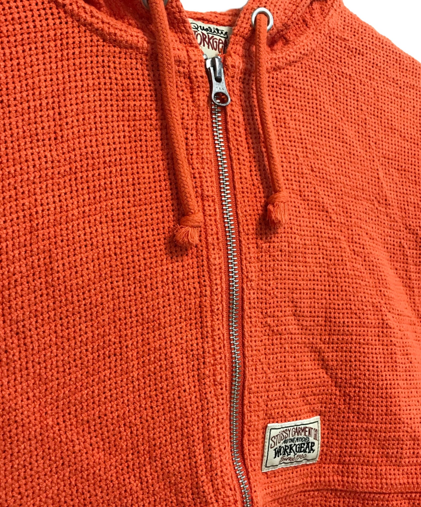 [Pre-owned] stussy Mesh Zip Hoodie