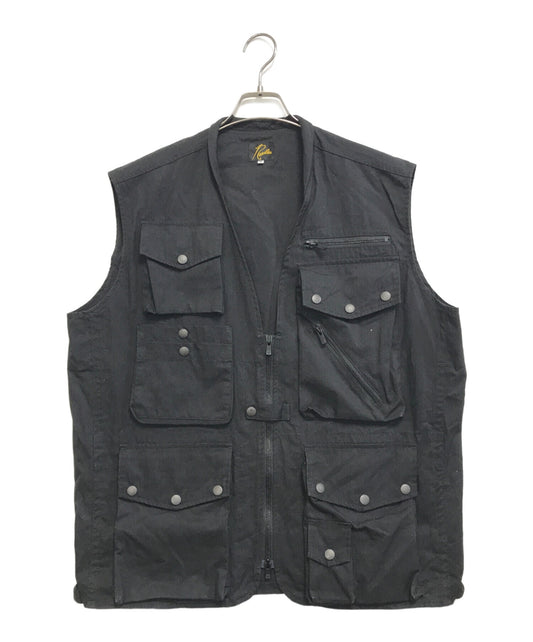 [Pre-owned] Needles FIELD VEST - C/N OXFORD CLOTH OT091