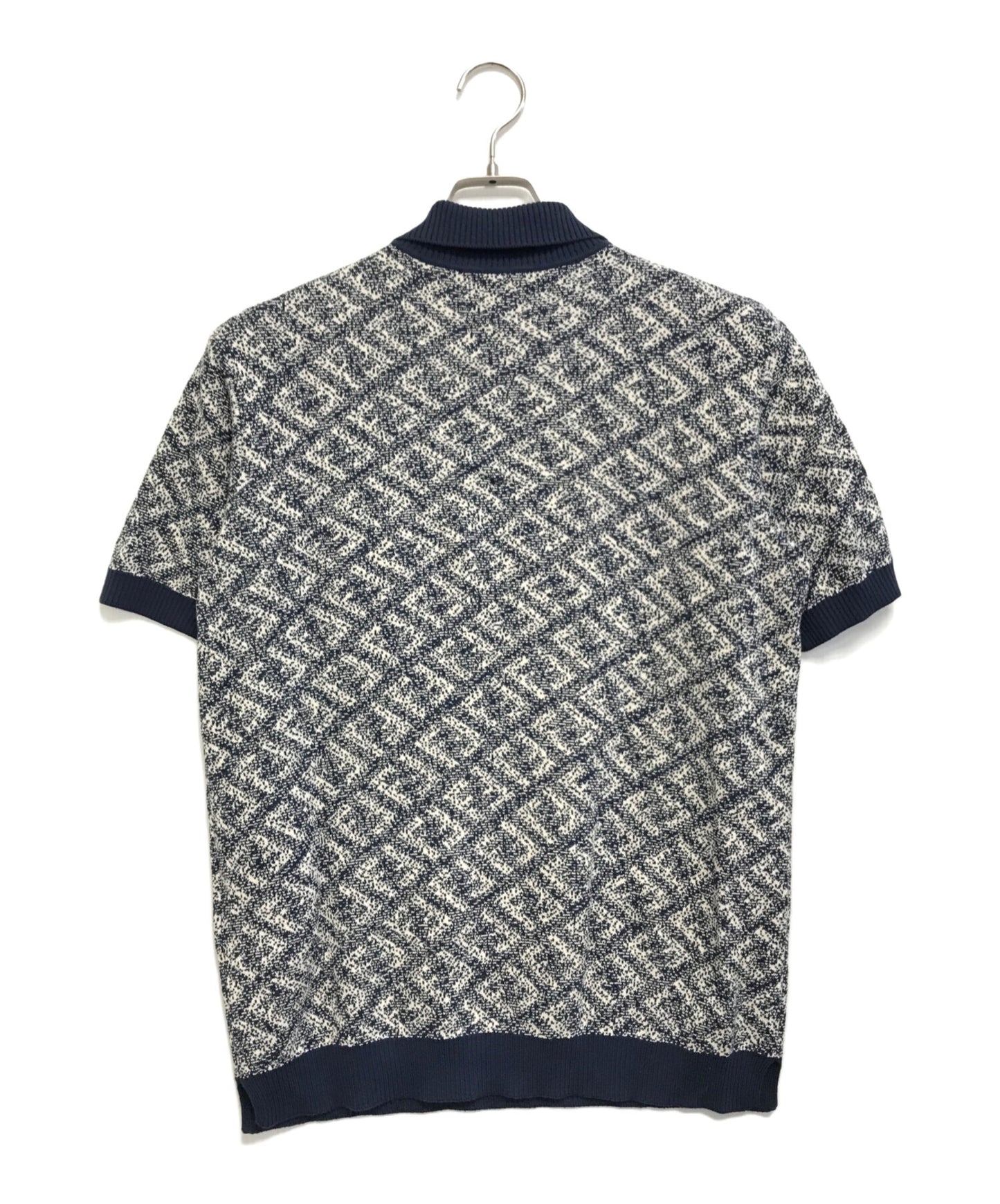 [Pre-owned] FENDI Jacquard polo shirt FZC349 AN3Q