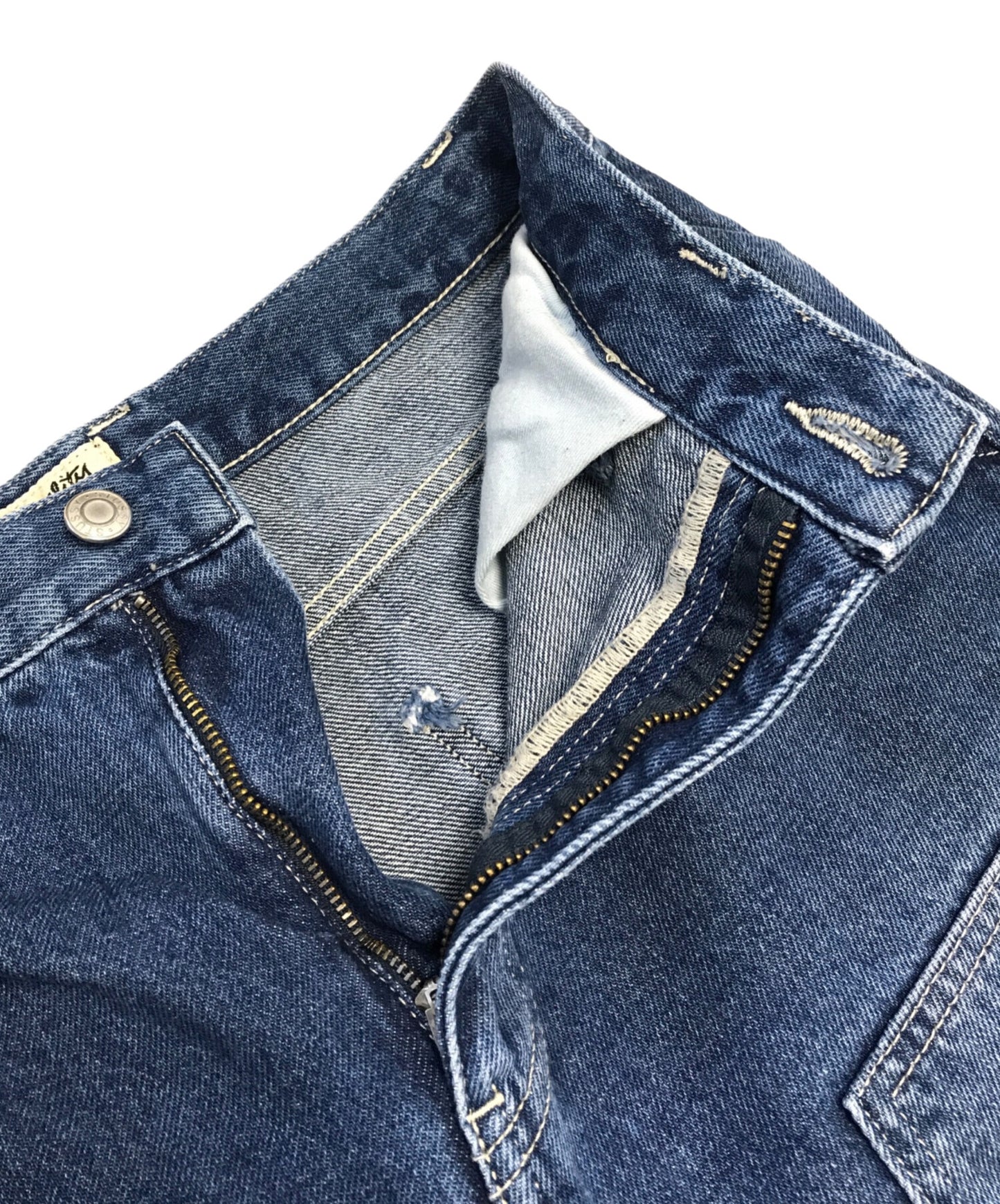 [Pre-owned] stussy Double Knee Denim Pants 116482