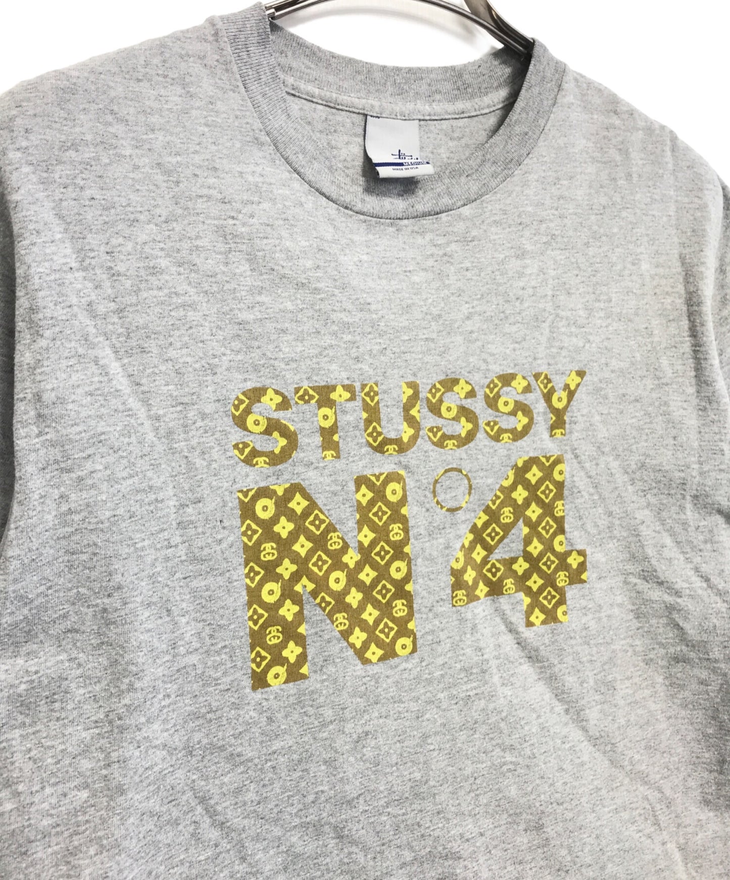 [Pre-owned] stussy Monogram Print T-Shirt