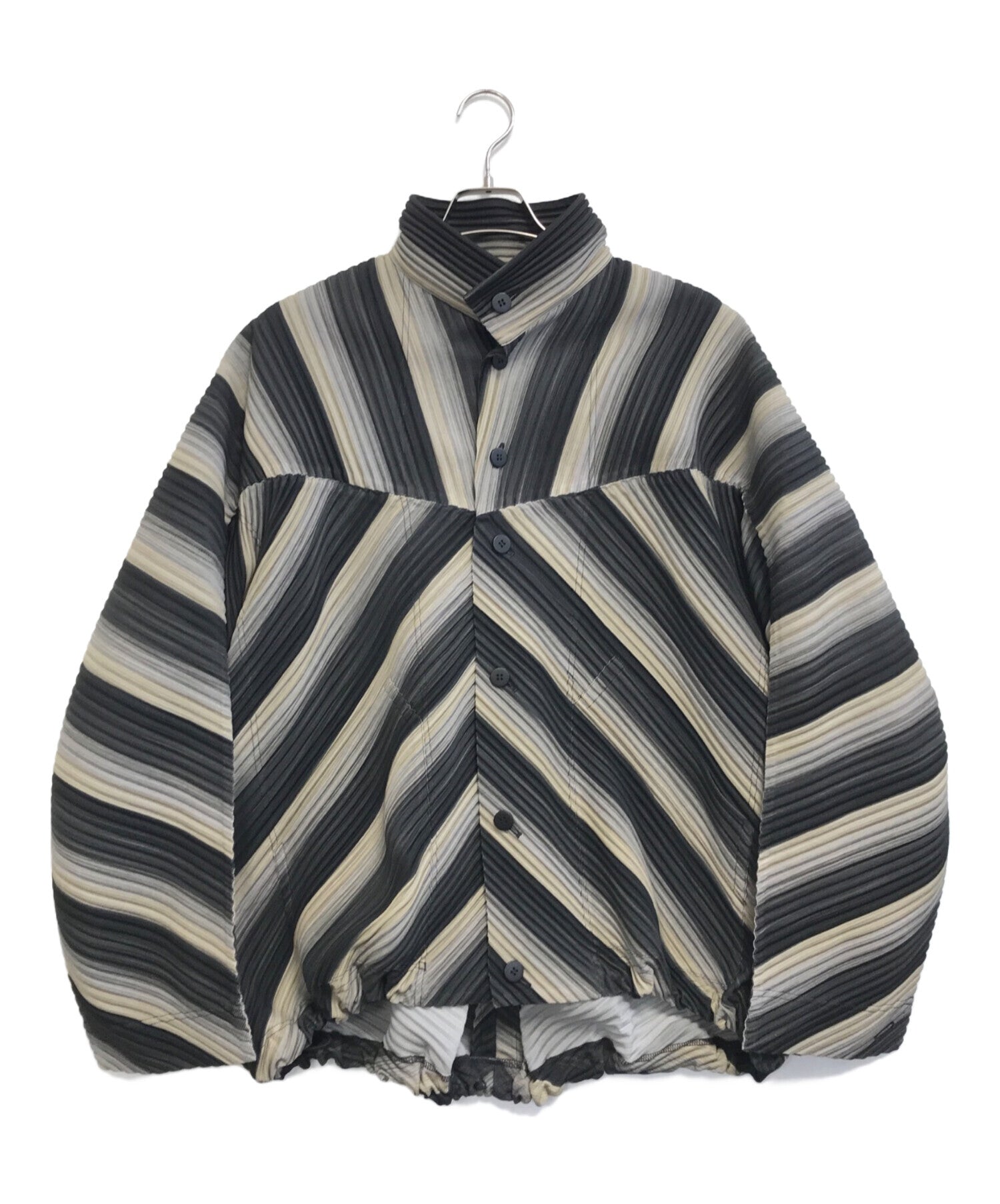 Pre-owned] HOMME PLISSE ISSEY MIYAKE Striped all-over pleated