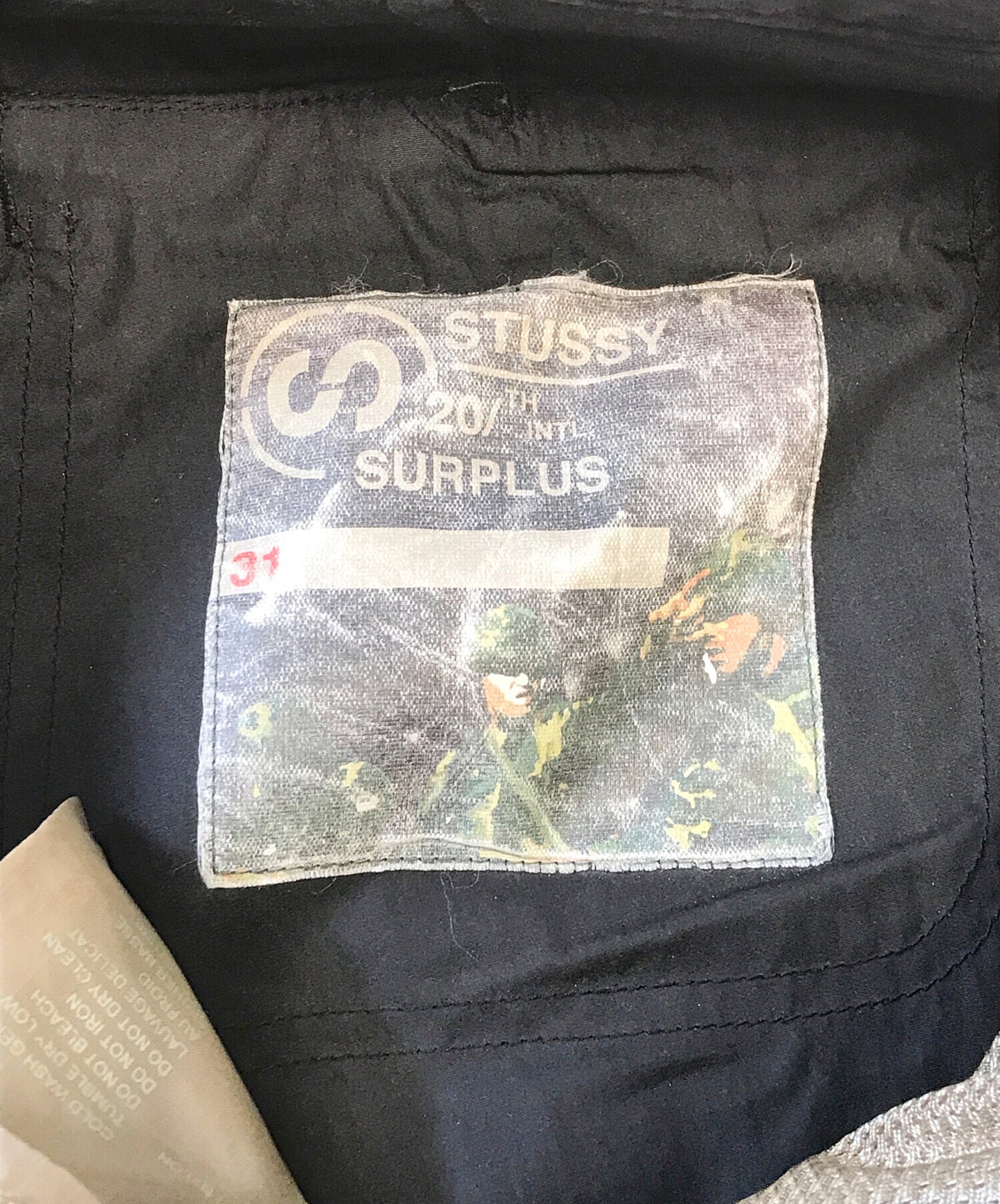[Pre-owned] stussy 00's nylon blend cargo pants