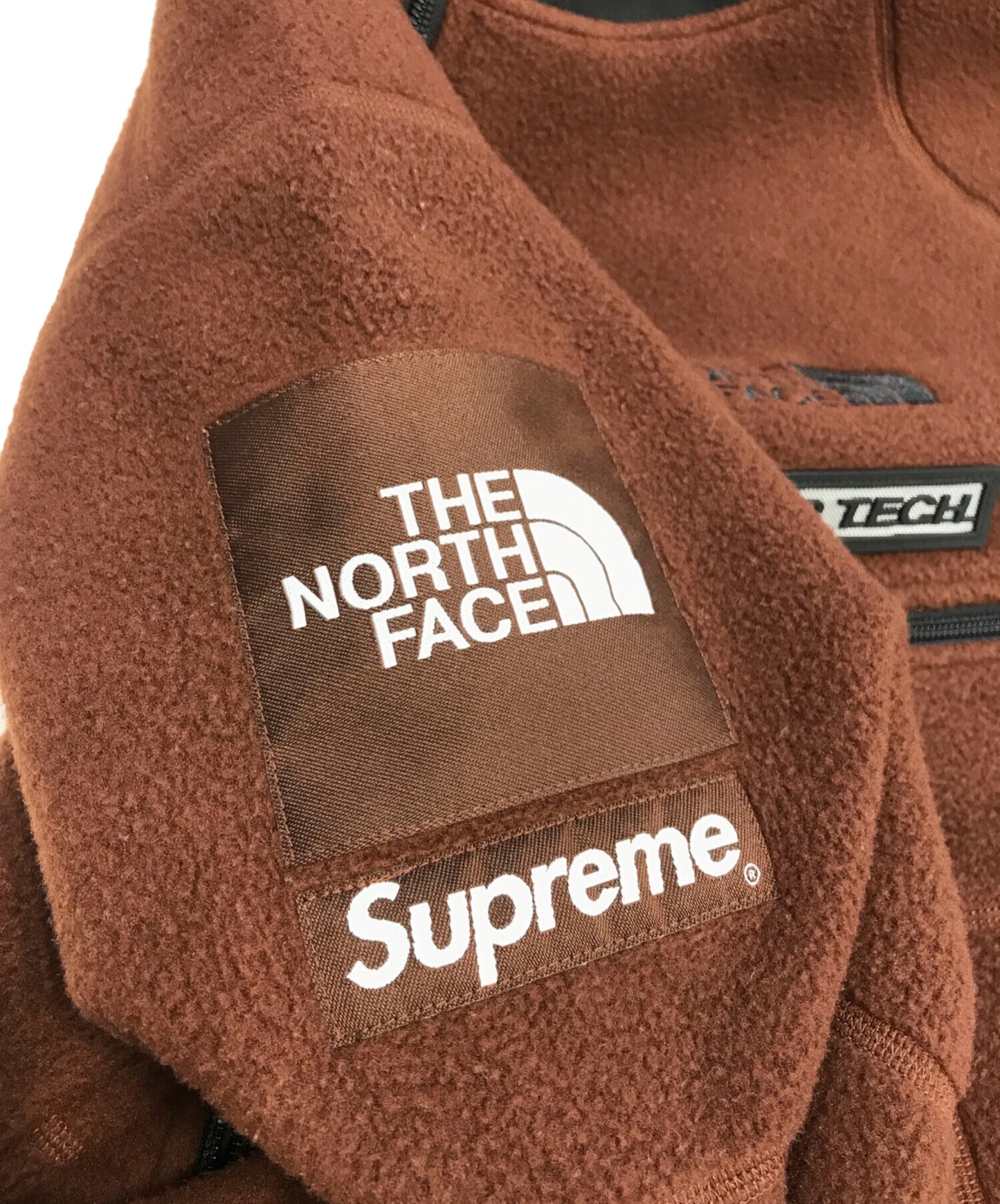 [Pre-owned] SUPREME Pull-down fleece jacket NA522081