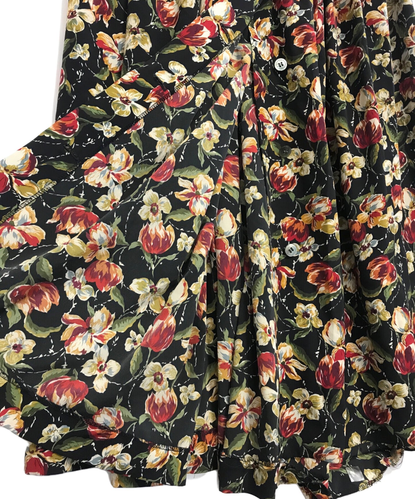 [Pre-owned] Jean Paul Gaultier FEMME All-over floral-patterned skirt