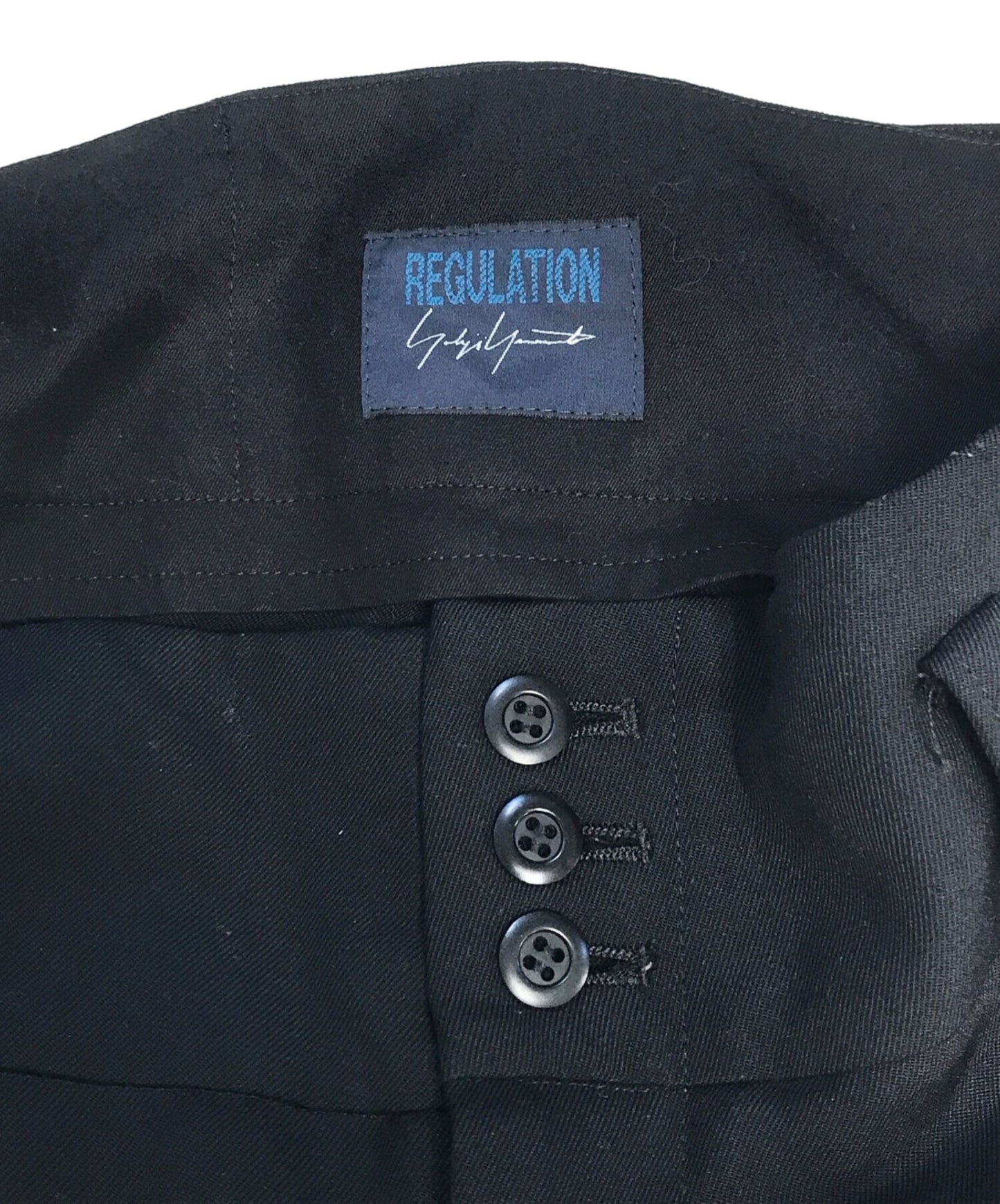 [Pre-owned] REGULATION Yohji Yamamoto Wide pants with leather belt FL-P54-100