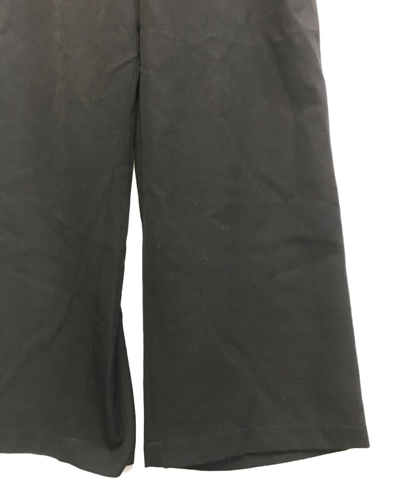 [Pre-owned] REGULATION Yohji Yamamoto Wide pants with leather belt FL-P54-100